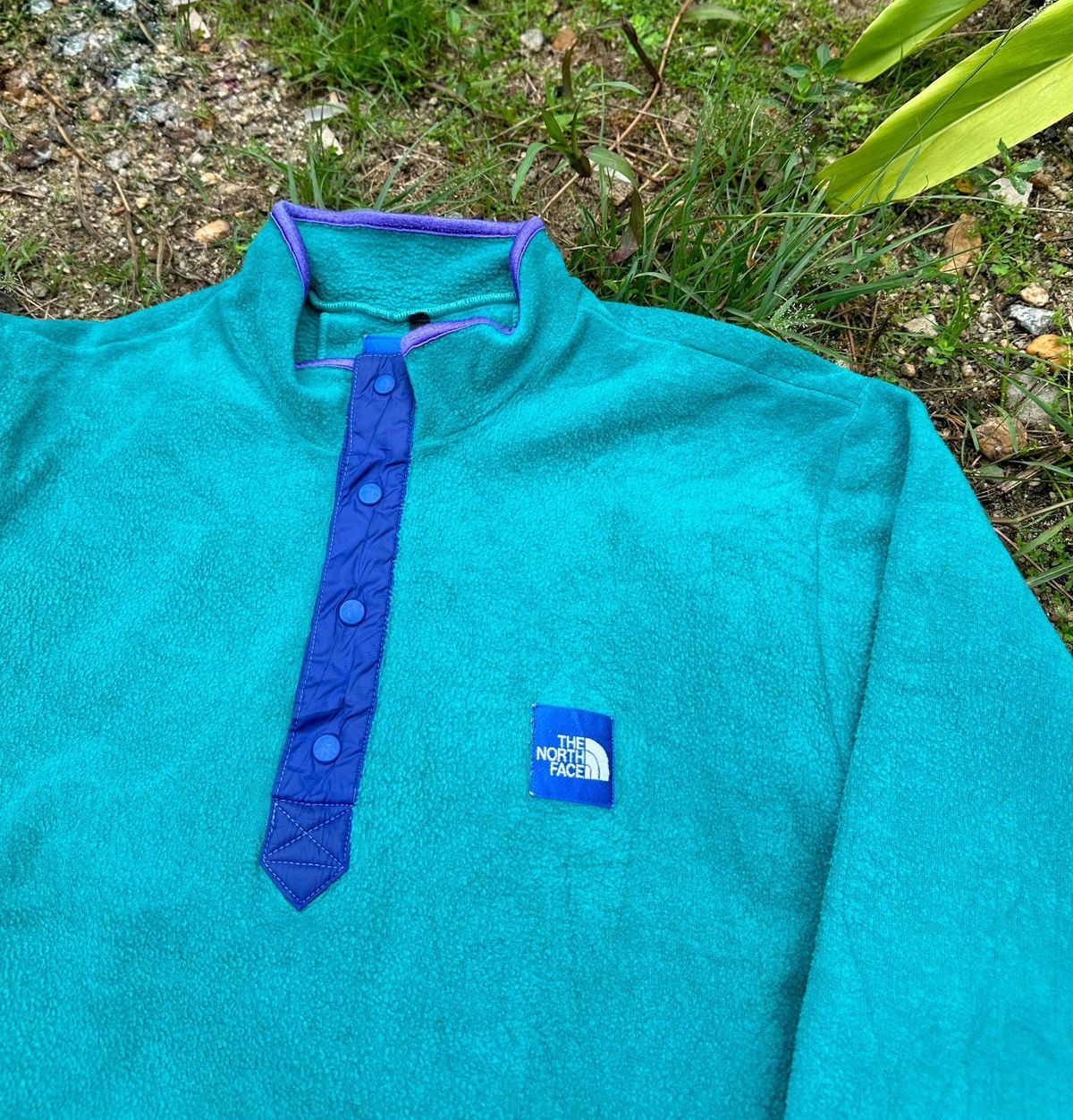 The North Face The north face snap button fleece sweatshirt Size US M / EU 48-50 / 2 - 2 Thumbnail