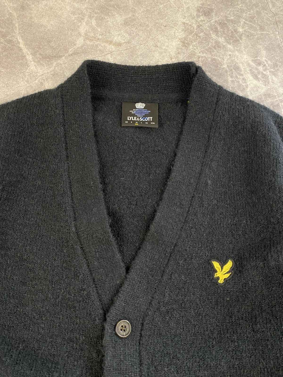 Lyle & Scott Lyle & Scott Knitting Cardigan with Front Pocket Size: M Size US M / EU 48-50 / 2 - 2 Thumbnail