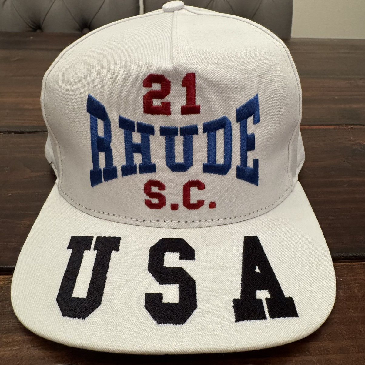 Rhude Rhude RSC Sports Club USA Hat Size ONE SIZE - 1 Thumbnail