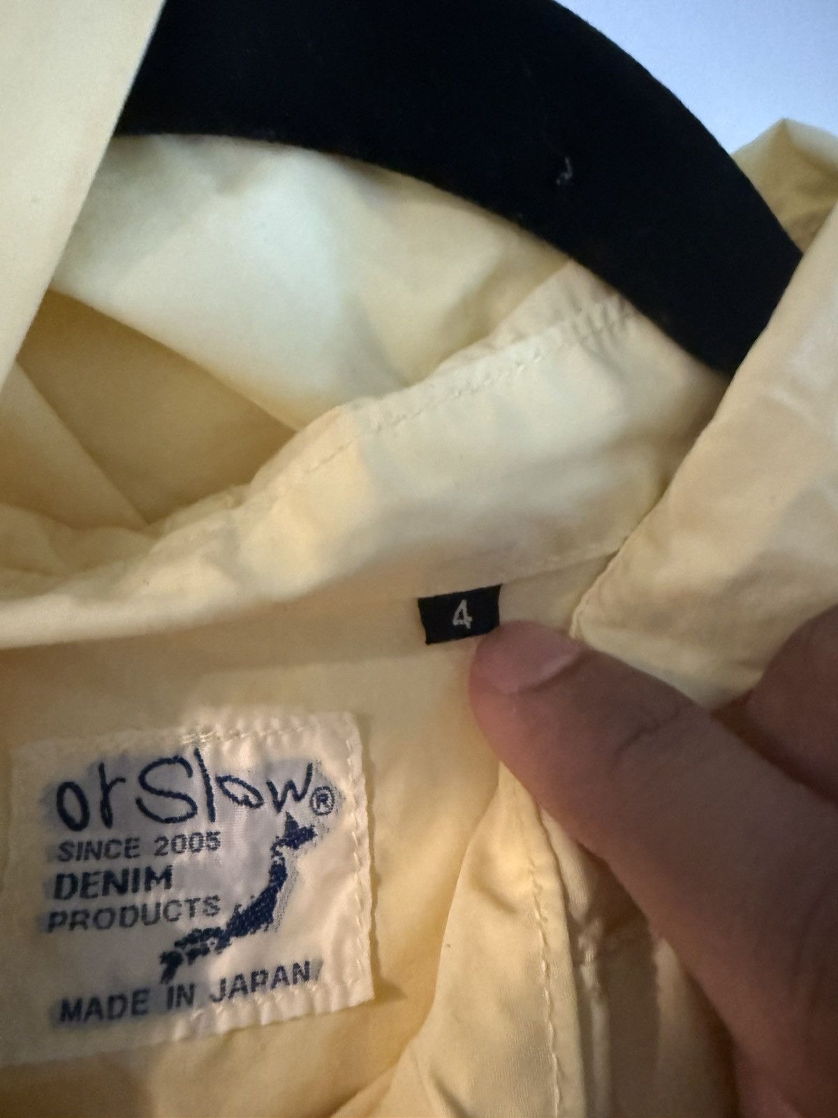 Orslow Rare Orslow Yellow Windbreaker Size US L / EU 52-54 / 3 - 6 Thumbnail