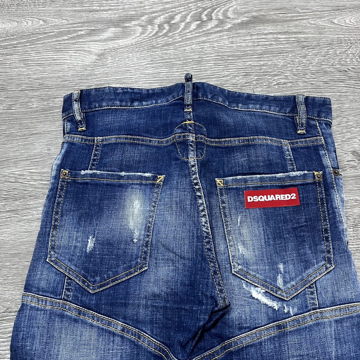 Dsquared2 VINTAGE Dsquared2 Distressed Ripped Denim Pant Stretch Size US 31 - 6 Thumbnail