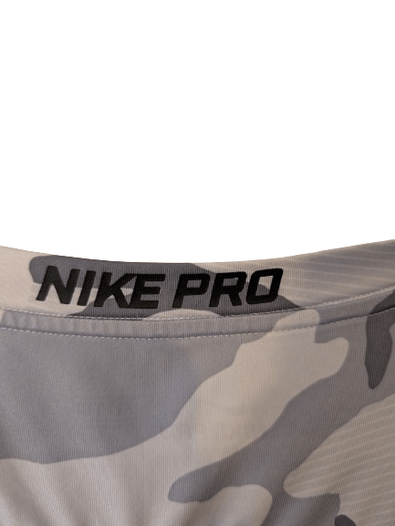 Nike Nike Pro training perforated camouflage t shirt Size US XL / EU 56 / 4 - 7 Thumbnail