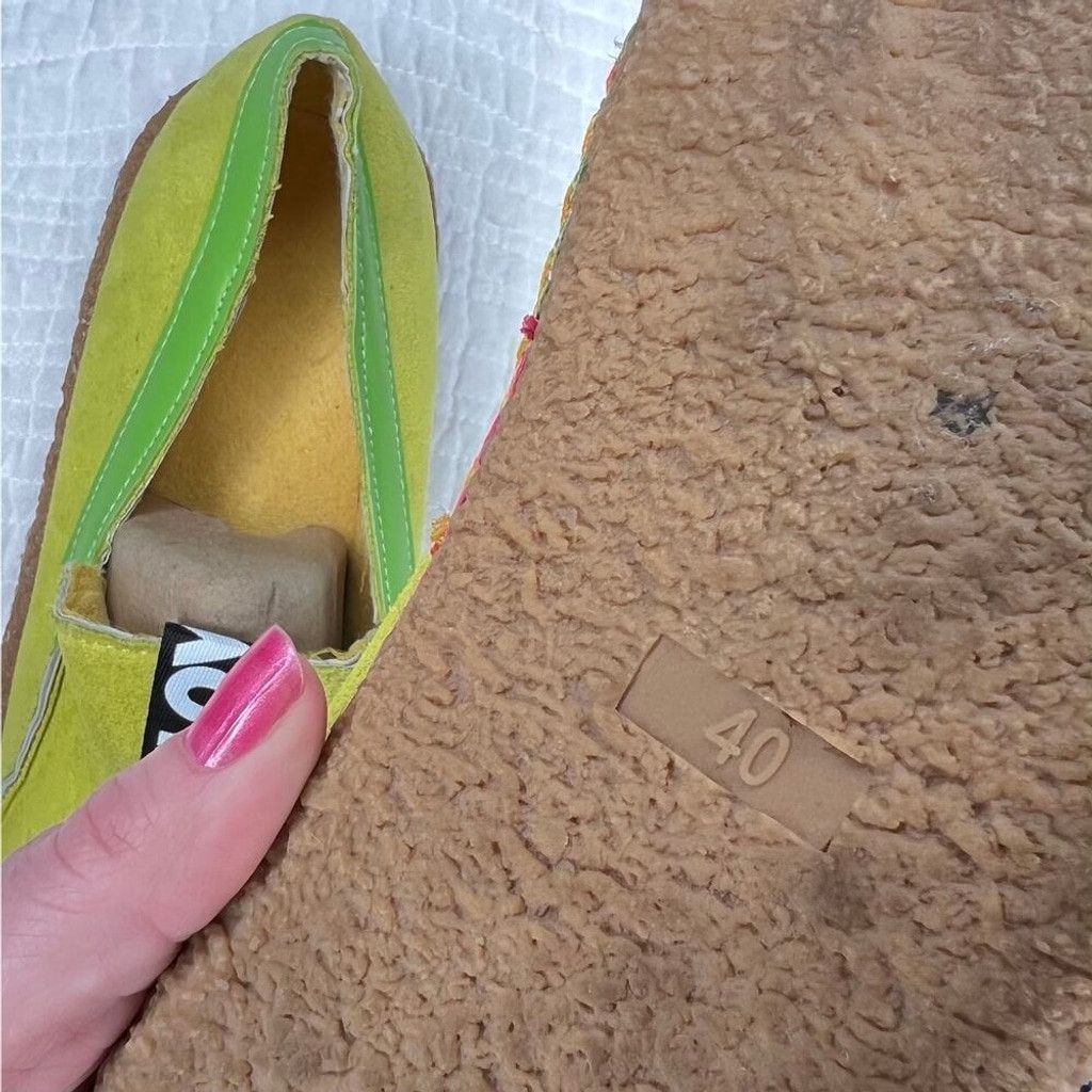 The Unbranded Brand Ovelo Tezoo Rainbow Loafers Womens 8.5 Unisex Vegan Suede Size US 8.5 / IT 38.5 - 7 Thumbnail