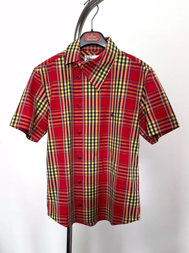 Vivienne Westwood Vivienne Westwood Skirt collar plaid distorted shirt Size M / US 6-8 / IT 42-44 - 2 Thumbnail