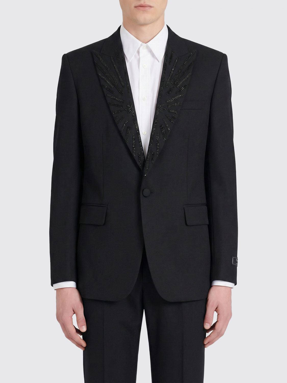 Balmain Balmain Jacket Men Black Size US XXL / EU 58 / 5 - 1 Thumbnail