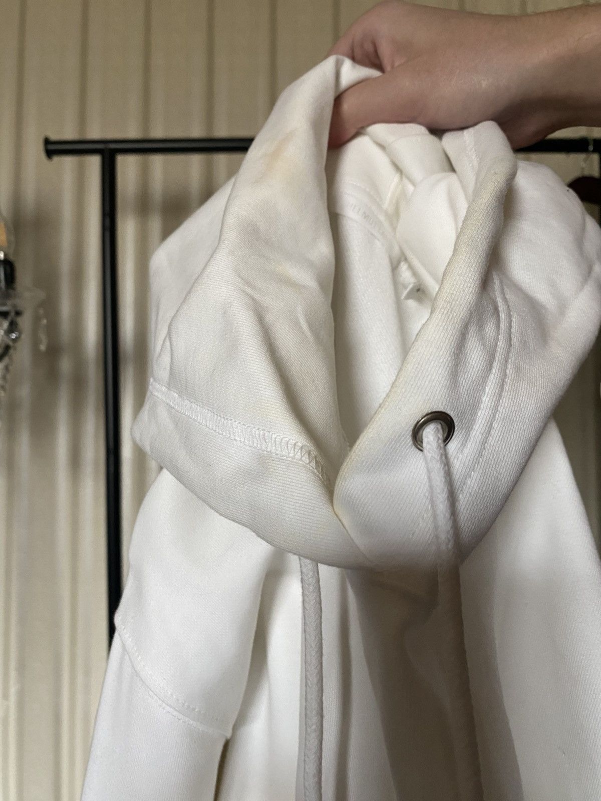 Helmut Lang Helmut Lang hoodie white Size US XL / EU 56 / 4 - 4 Thumbnail