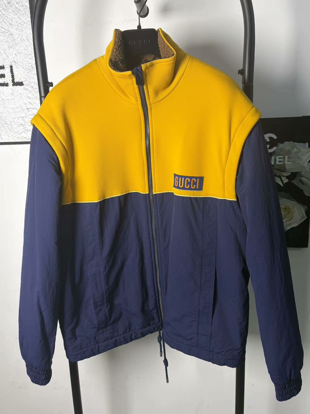 Gucci Gucci Retro White Light Jacket m Men Size US M / EU 48-50 / 2 - 1 Thumbnail