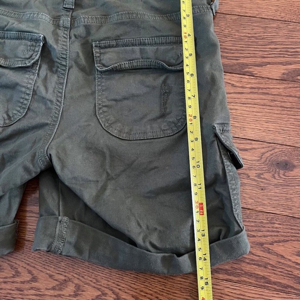 Guess Guess Women's Green Cargo Shorts Size 27" / US 4 / IT 40 - 6 Thumbnail