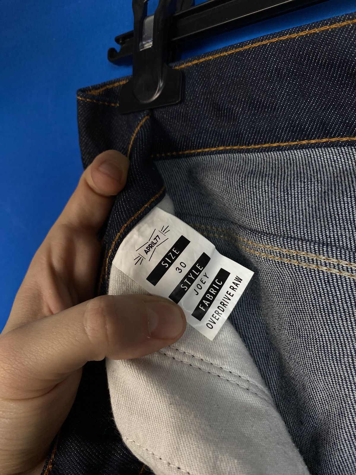 April 77 × Japanese Brand April 77 Japanese denim pants Size US 30 / EU 46 - 8 Thumbnail