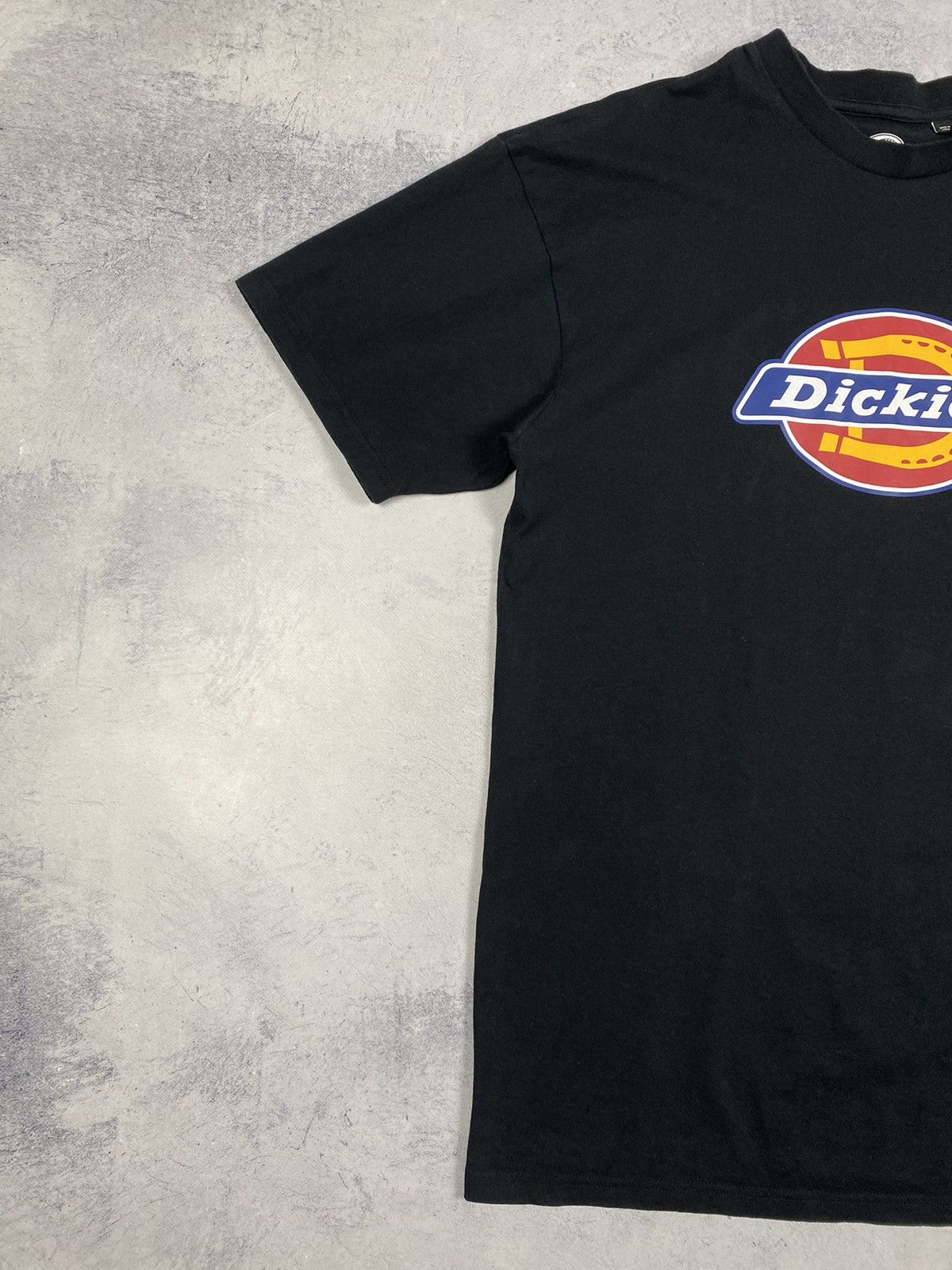 Dickies Dickies Big Logo Streetwear Black T Shirt Size M Size US M / EU 48-50 / 2 - 3 Thumbnail