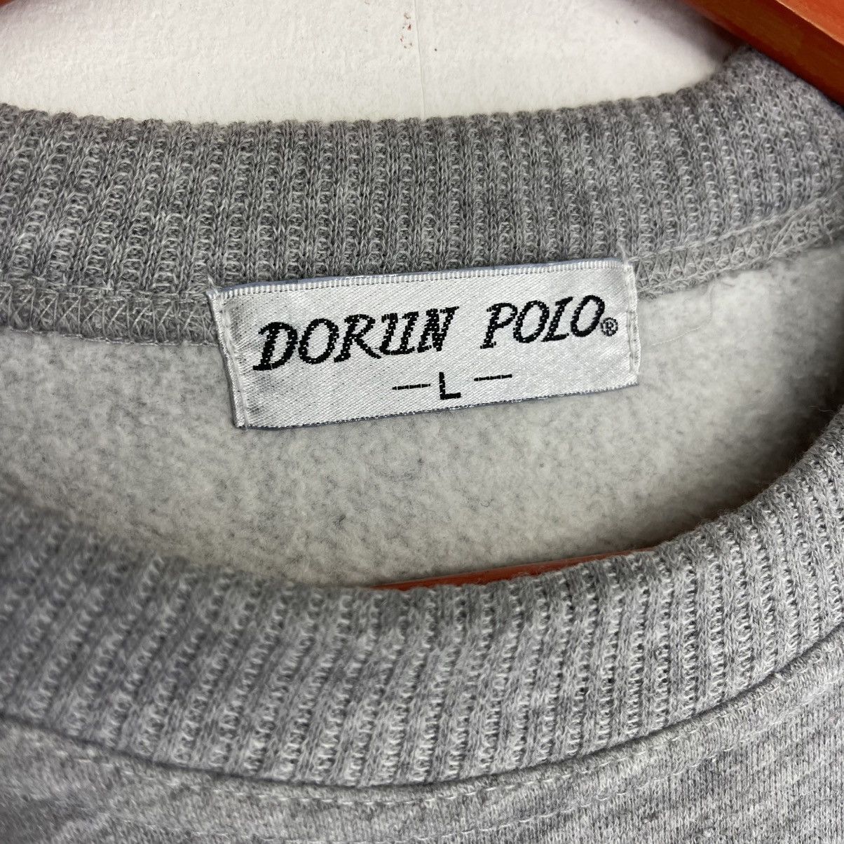 Vintage Dorun Polo Crewneck Sweatshirt Embroidery Size M/L Size US M / EU 48-50 / 2 - 7 Thumbnail