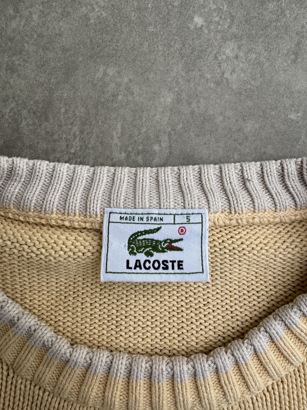 Lacoste Lacoste Knit Sweater Size US L / EU 52-54 / 3 - 3 Thumbnail