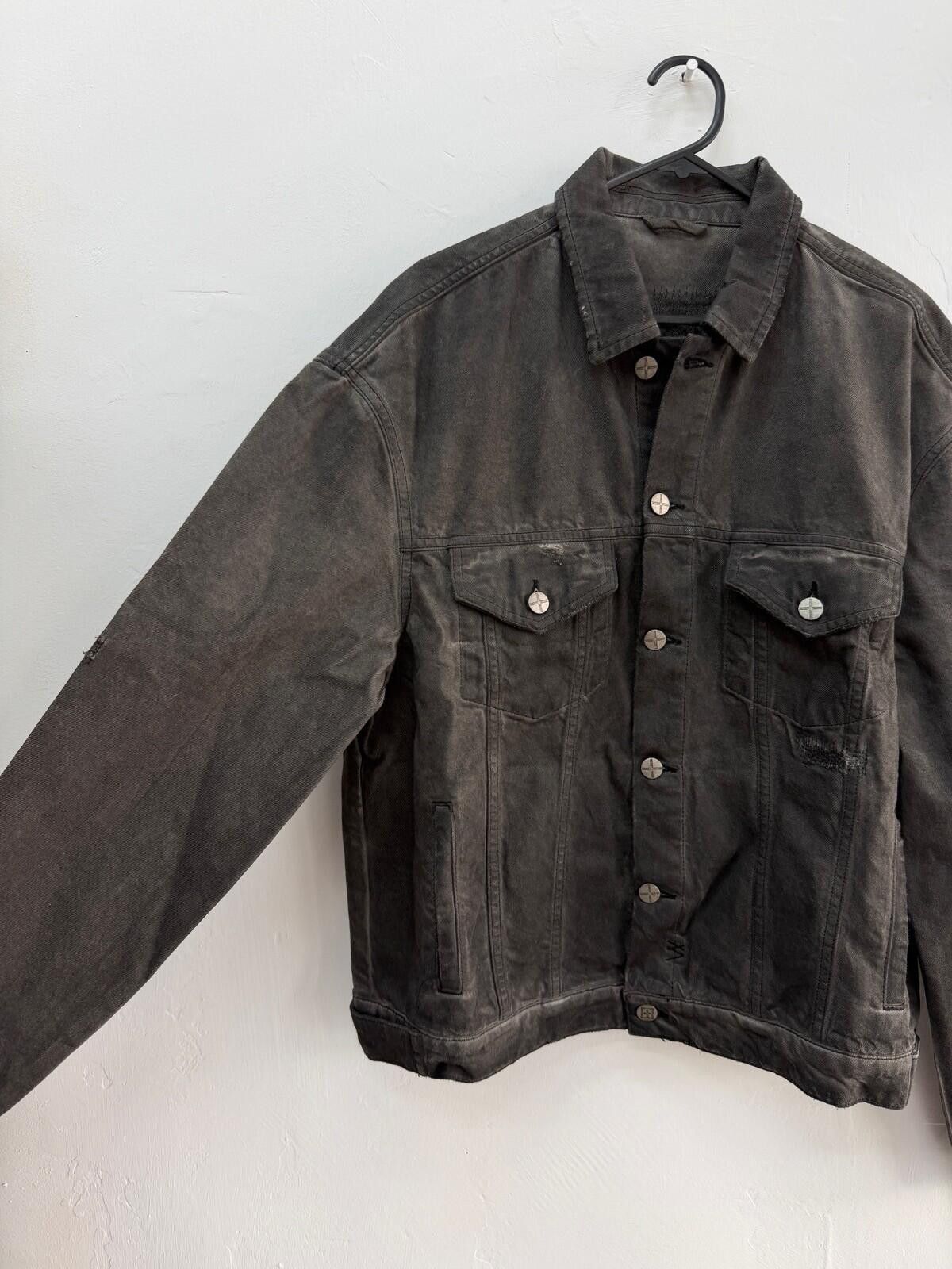 Ksubi new ksubi mens denim jacket OH G oil slick grey medium m Size US M / EU 48-50 / 2 - 3 Thumbnail