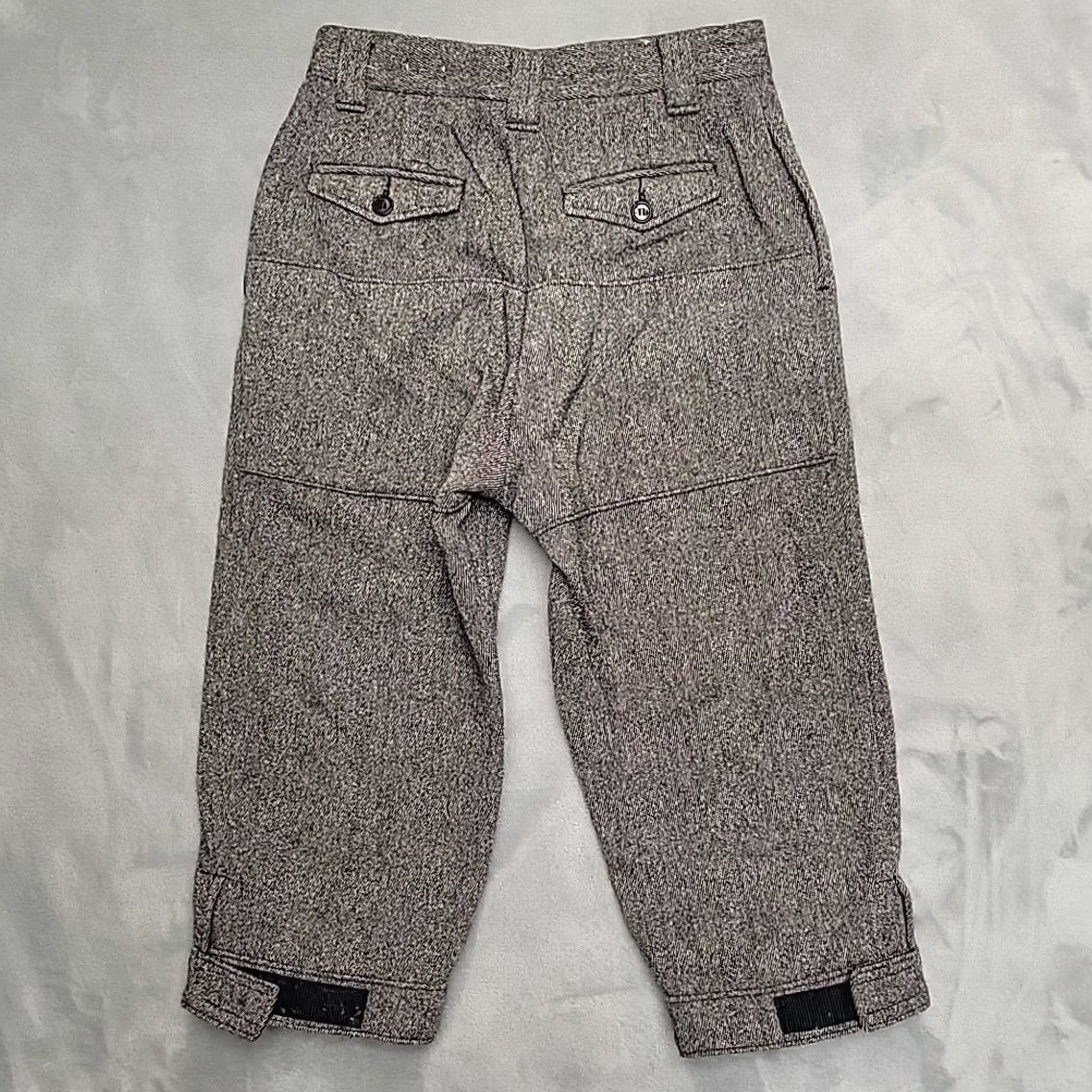 Vintage VTG L.L. Bean Knickers Pants Women 4 Gray Wool Crop Outdoor Riding SKi USA Size 27" / US 4 / IT 40 - 7 Thumbnail