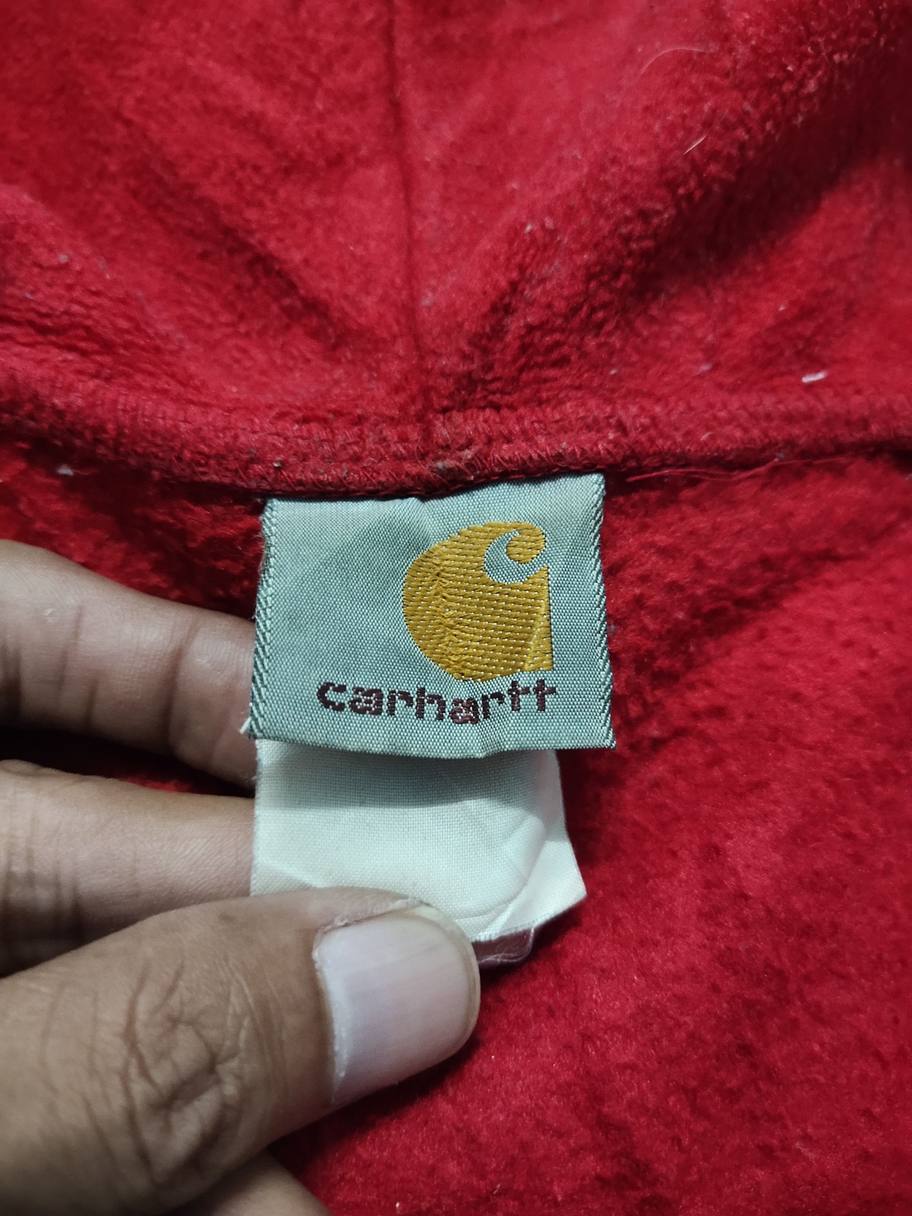 Carhartt Carhartt Red Hoodies Sweater Size US M / EU 48-50 / 2 - 4 Thumbnail