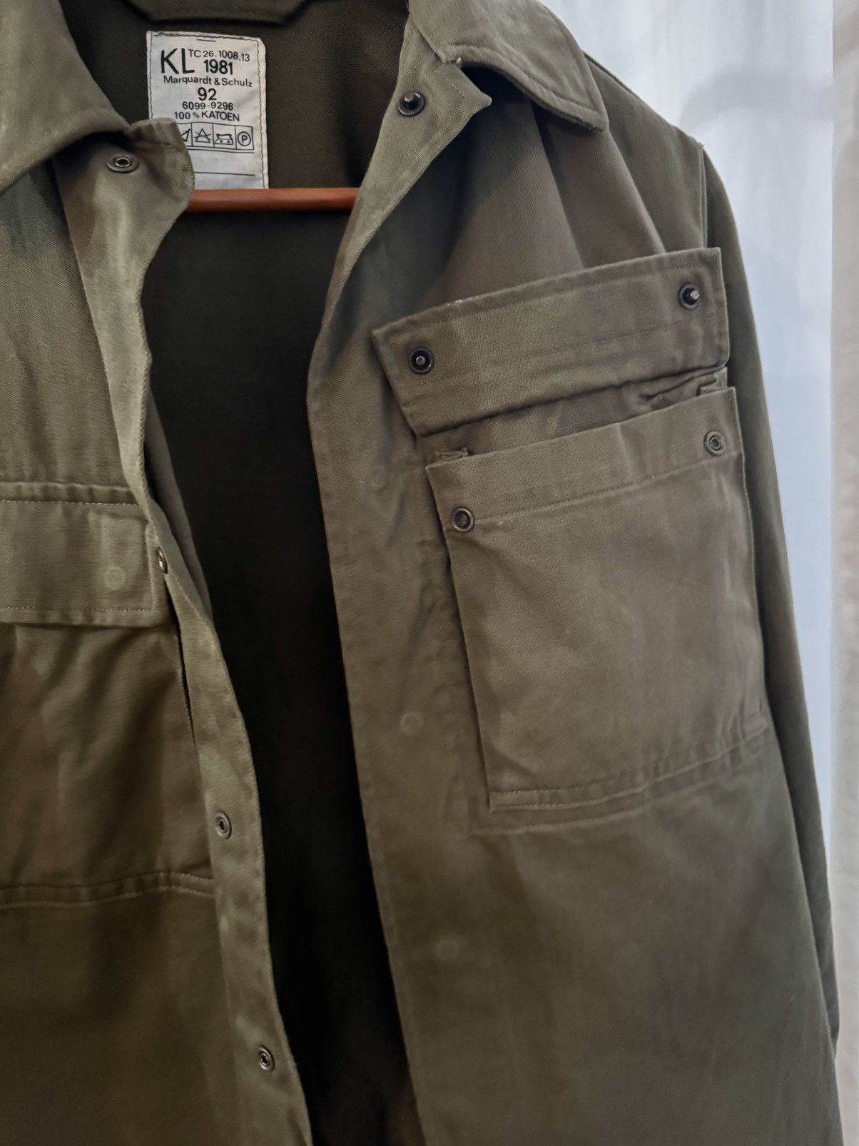 Vintage Vintage 1981 Marquardt & Schulz Dutch Military Jacket Size US S / EU 44-46 / 1 - 4 Thumbnail