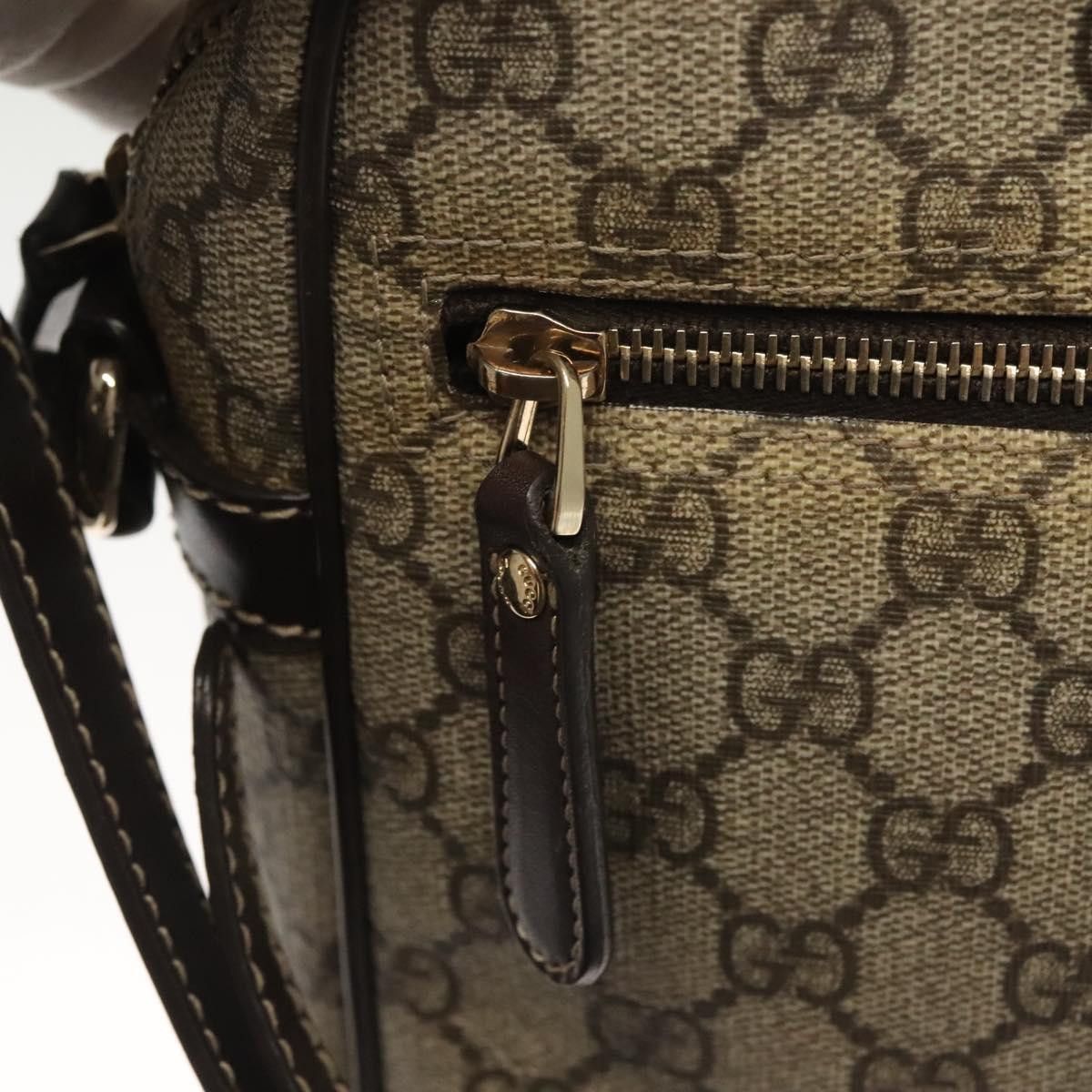 Gucci GUCCI GG Supreme Shoulder Bag Pvc Beige Gold Size ONE SIZE - 16 Thumbnail