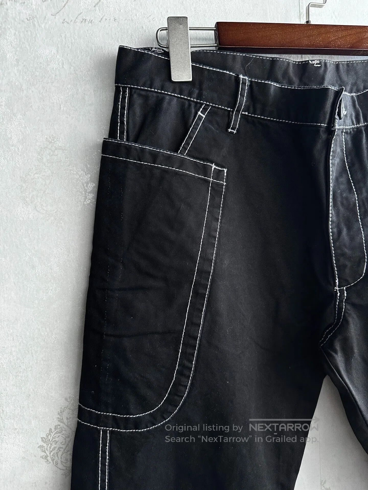 Comme des Garcons Comme des Garcons sizes Open-front pocket pants| Size US 28 / EU 44 - 3 Thumbnail