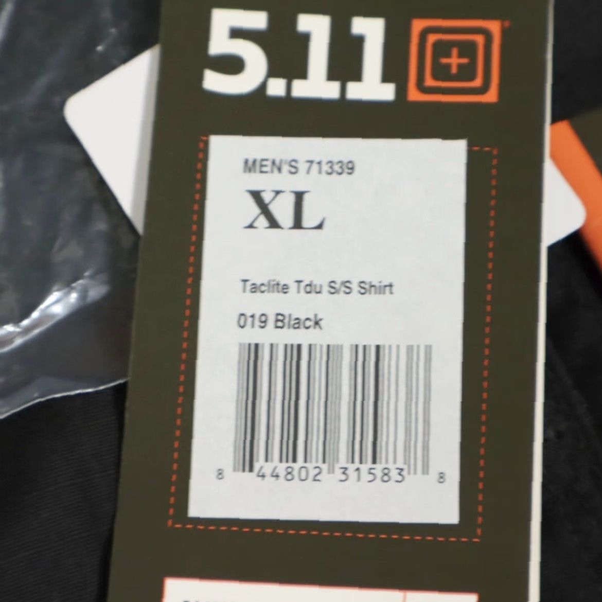 Vintage 5.11 Tactical Taclite TDU Button Down Shirt Black Men's XL Shirt Size US XL / EU 56 / 4 - 6 Thumbnail