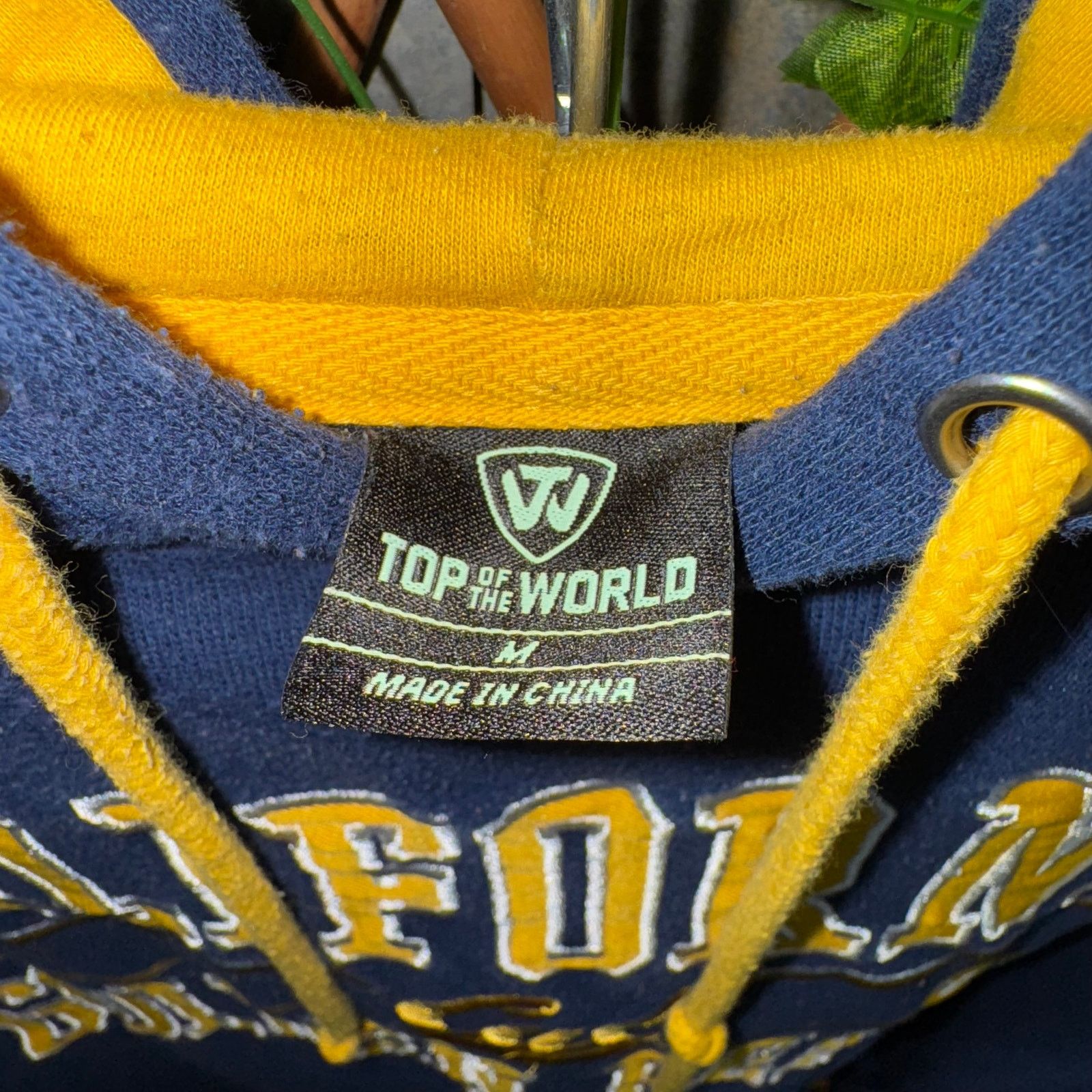 Top Of The World Vintage Y2K California Golden Bears State University hoodie Size US M / EU 48-50 / 2 - 3 Thumbnail