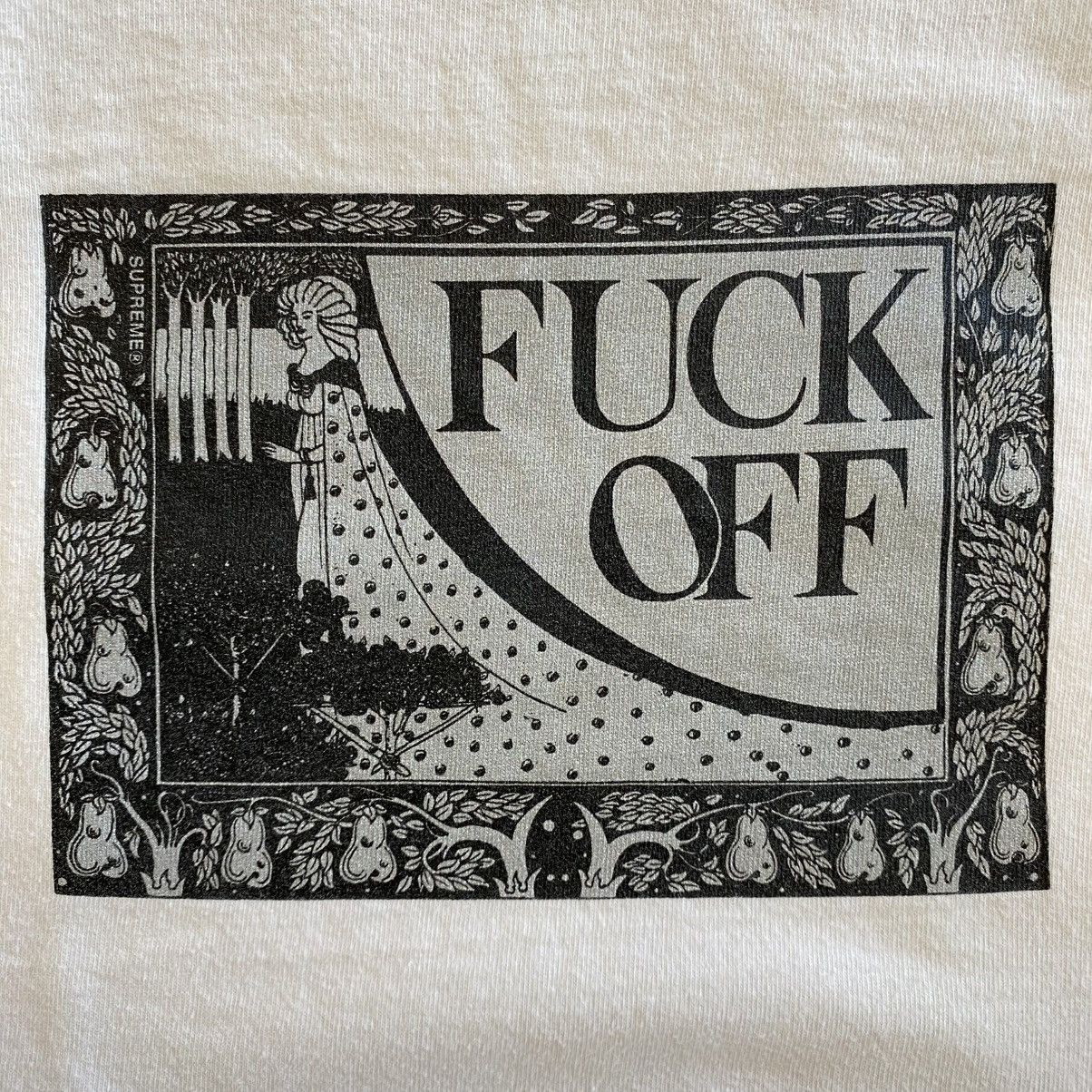 Supreme Supreme F*ck Off T-Shirt White 2016 Size US M / EU 48-50 / 2 - 4 Thumbnail