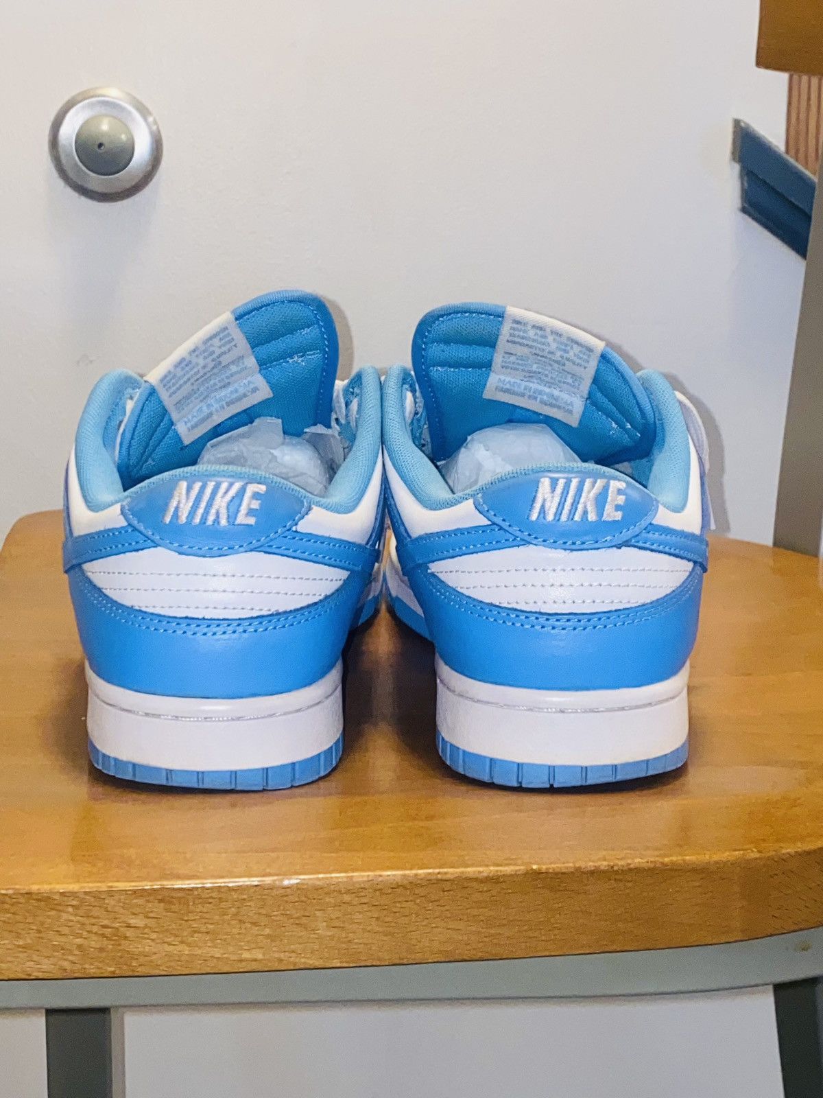 Nike UNC Dunk Low (2021) Size US 9.5 / EU 42-43 - 2 Thumbnail