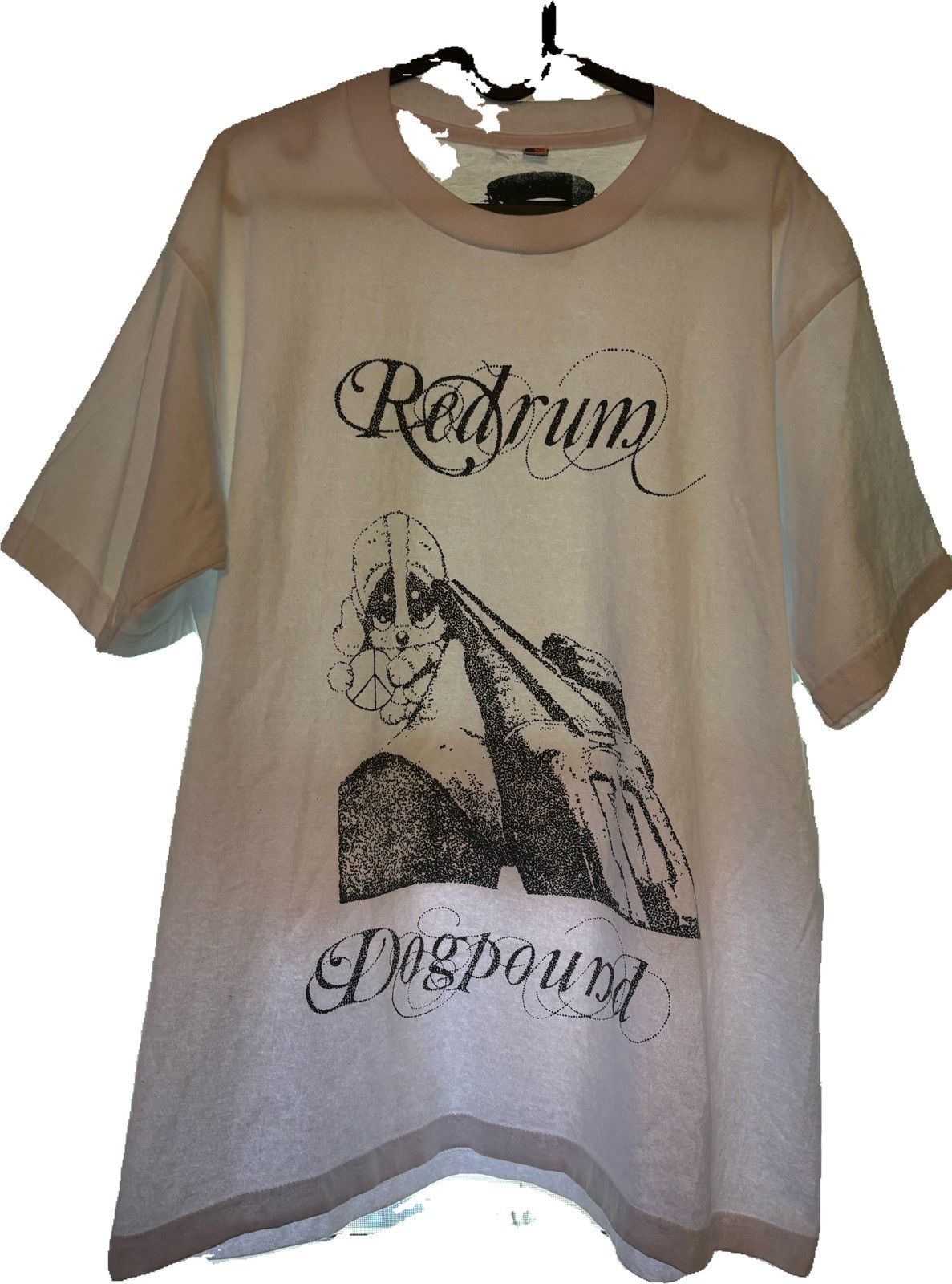 image of Redrum Dogpound X Bug____1 Collab in White, Men's (Size Large)