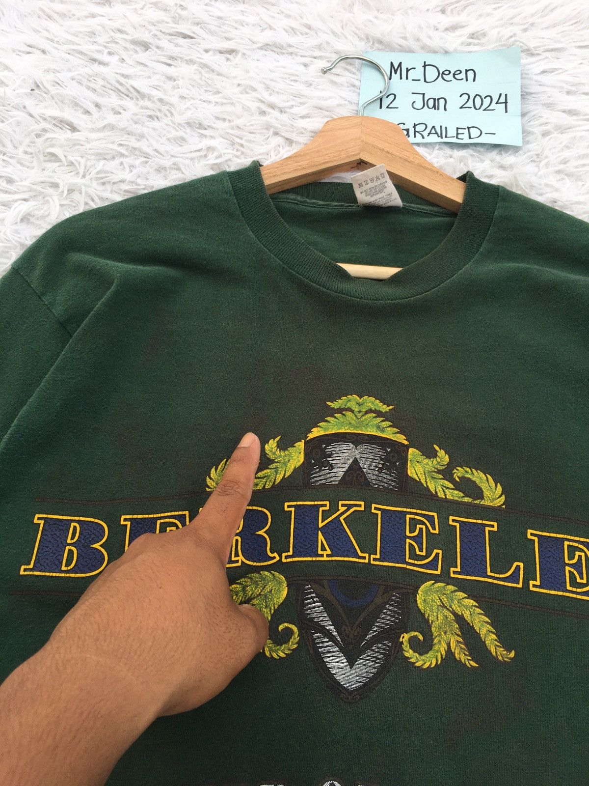 Vintage Rare Vintage Berkeley University of California Tshirt Size US M / EU 48-50 / 2 - 14 Thumbnail