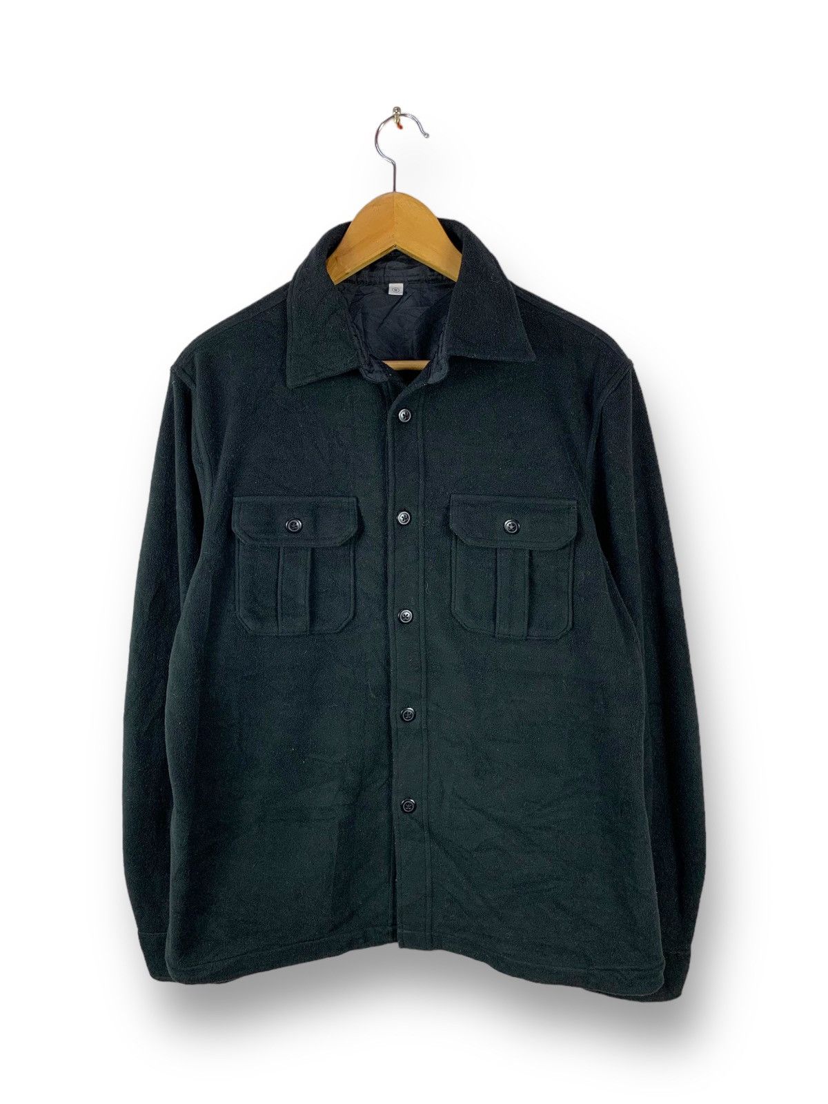 Japanese Brand Steals! Uniqlo Double Pocket Button Fleece Workwear Size US M / EU 48-50 / 2 - 1 Thumbnail