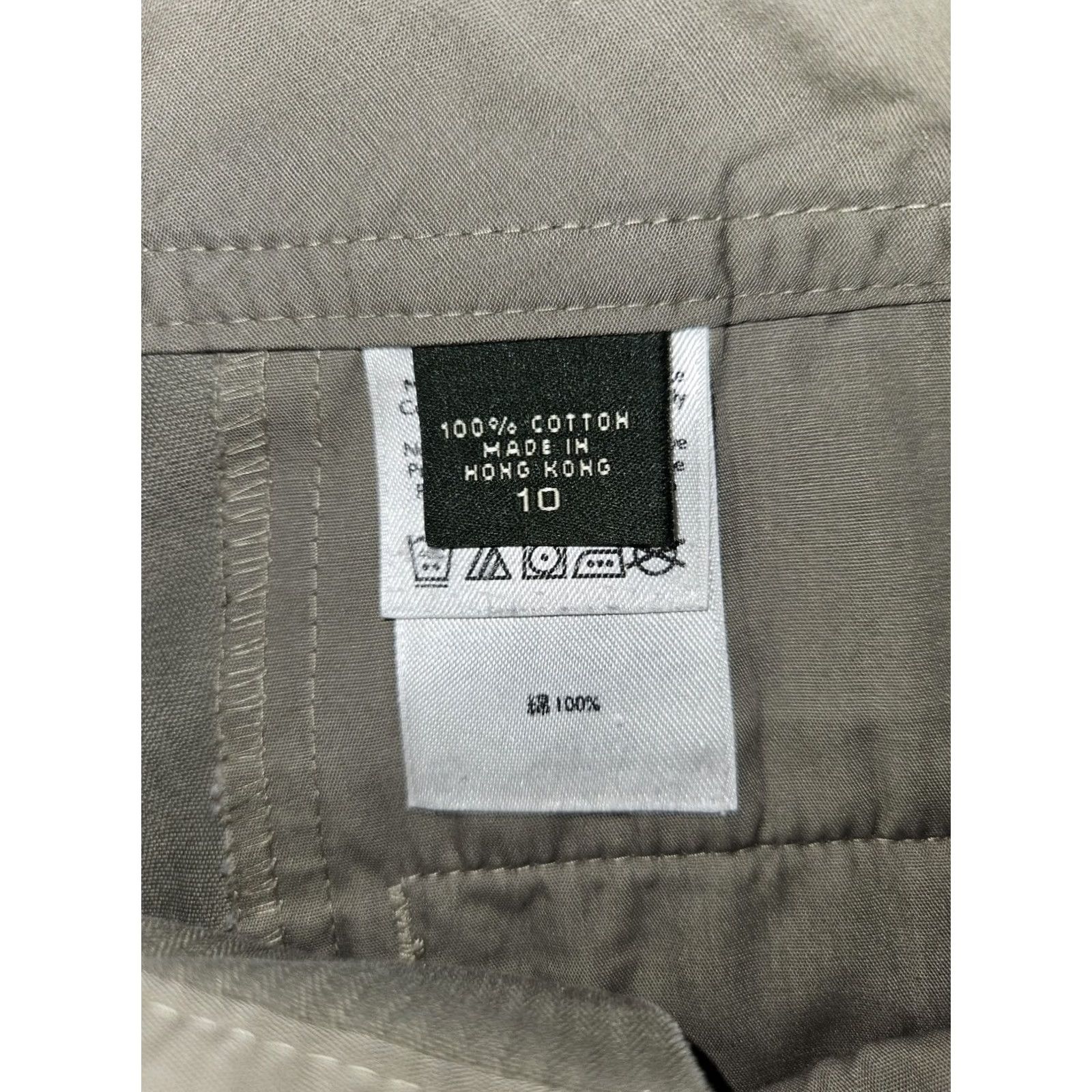 Eddie Bauer VINTAGE Eddie Bauer Bootcut Pants Womens 10 Beige Mid Rise Wrinkle Resistant Outdoor Size 32" / US 10 / IT 46 - 3 Thumbnail
