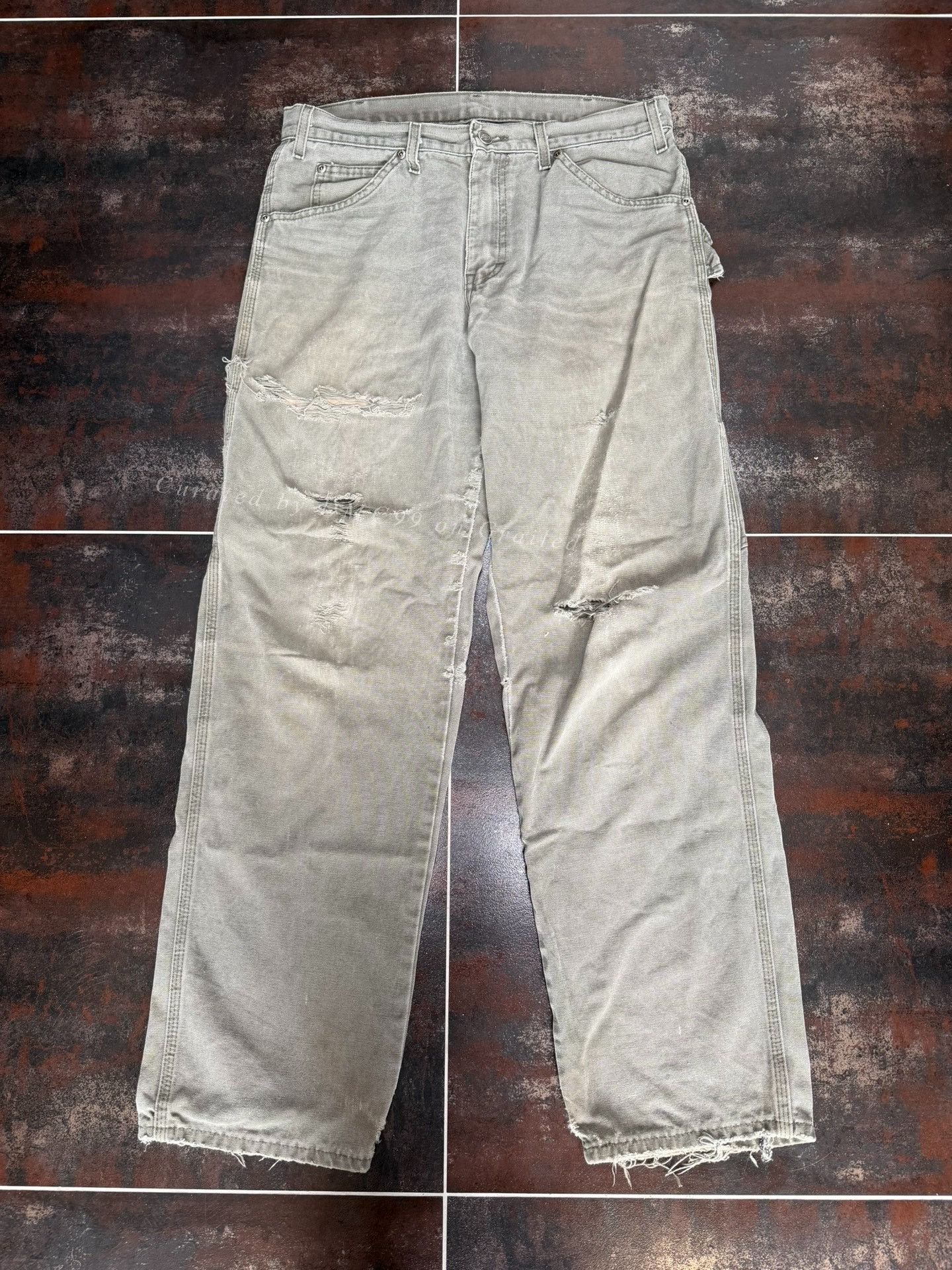 Vintage Vintage Dickies 1939 Work Pants Size US 28 / EU 44 - 1 Thumbnail