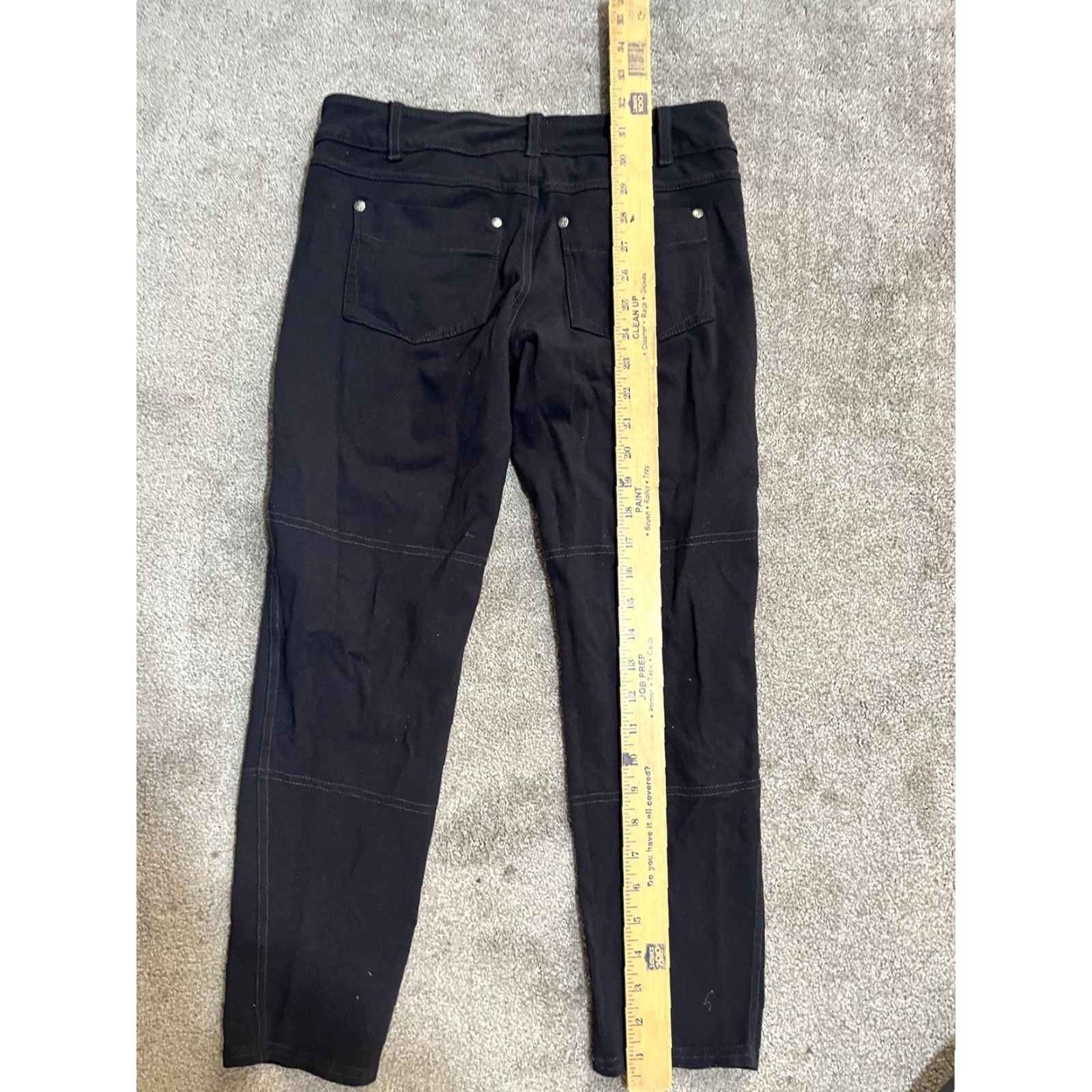 Athleta Athleta Women's Black Classic Jegging Slim Leg Pants Style #818620 Size Small Black Size 28" / US 6 / IT 42 - 7 Thumbnail