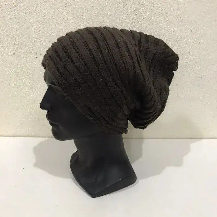 Japanese Brand Hang Over Beanie Hat Size ONE SIZE - 2 Thumbnail