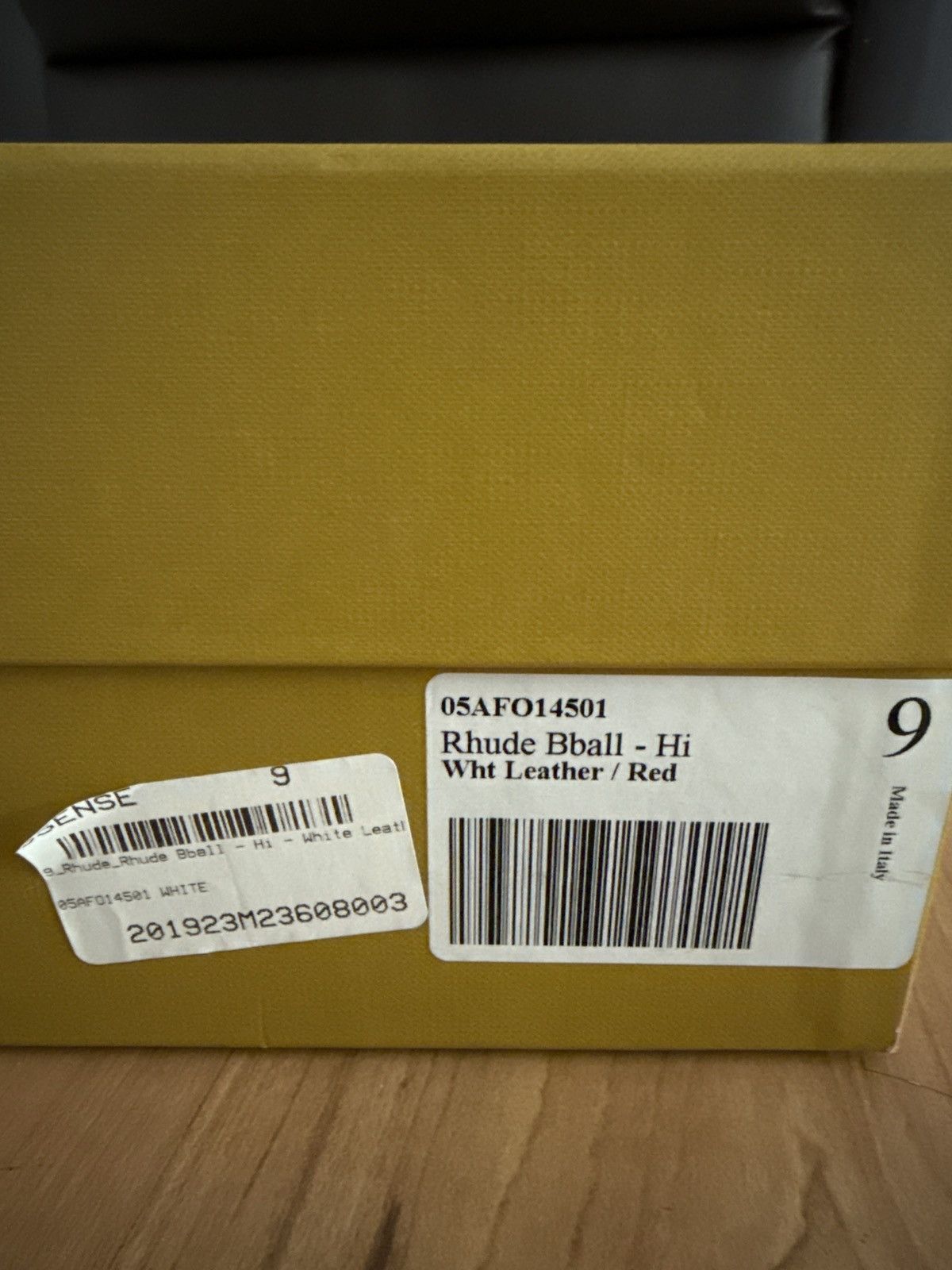 Rhude Rhude Bball Hi Sneakers Size US 9 / EU 42 - 9 Thumbnail