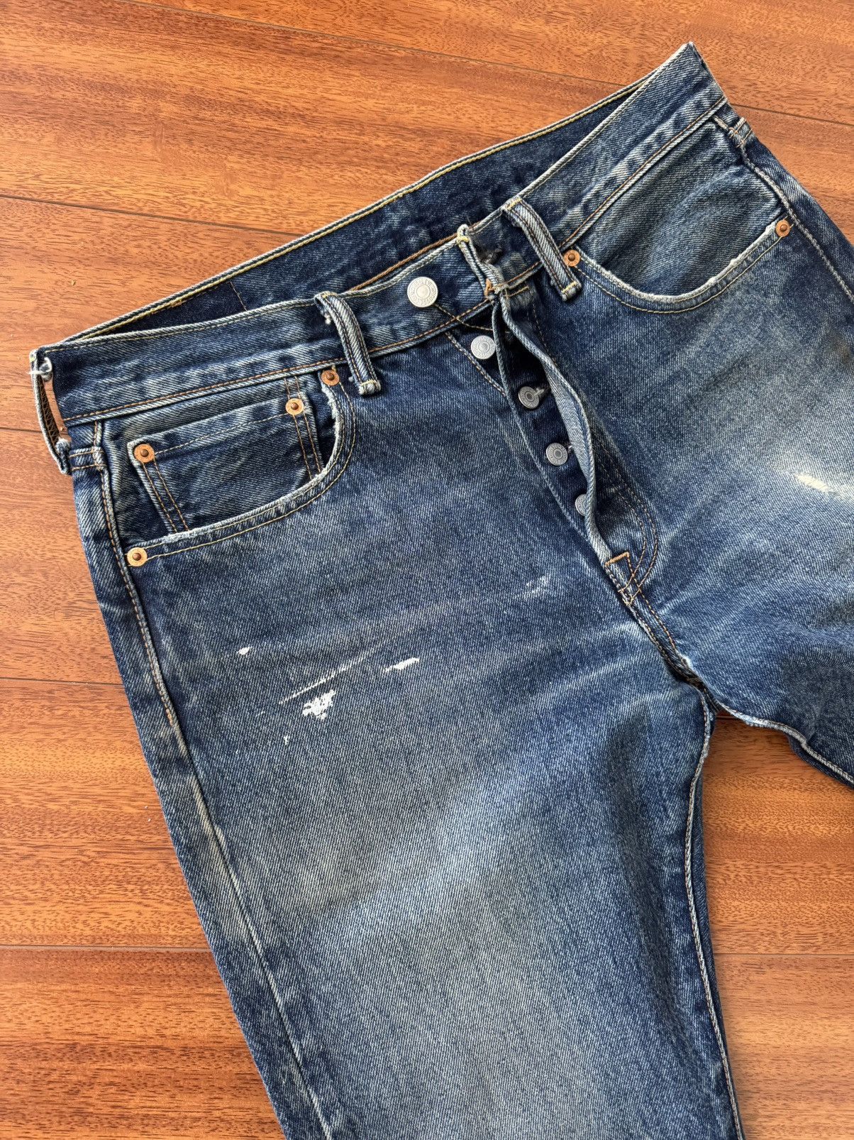 Levi's Vintage Levis 501 denim jeans Size US 31 - 2 Thumbnail