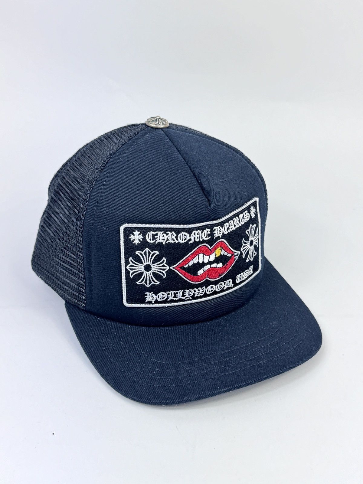 Chrome Hearts LIPS LOGO TRUCKER CAP Size ONE SIZE - 2 Thumbnail