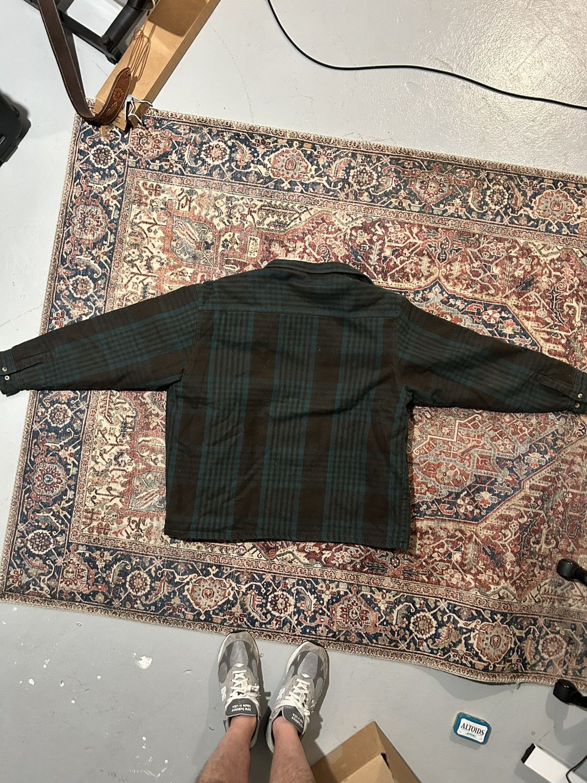 Yeezy Yeezy Season 5 Oversized Flannel Shirt Combo 6 KW5U2012 Size US XL / EU 56 / 4 - 4 Thumbnail