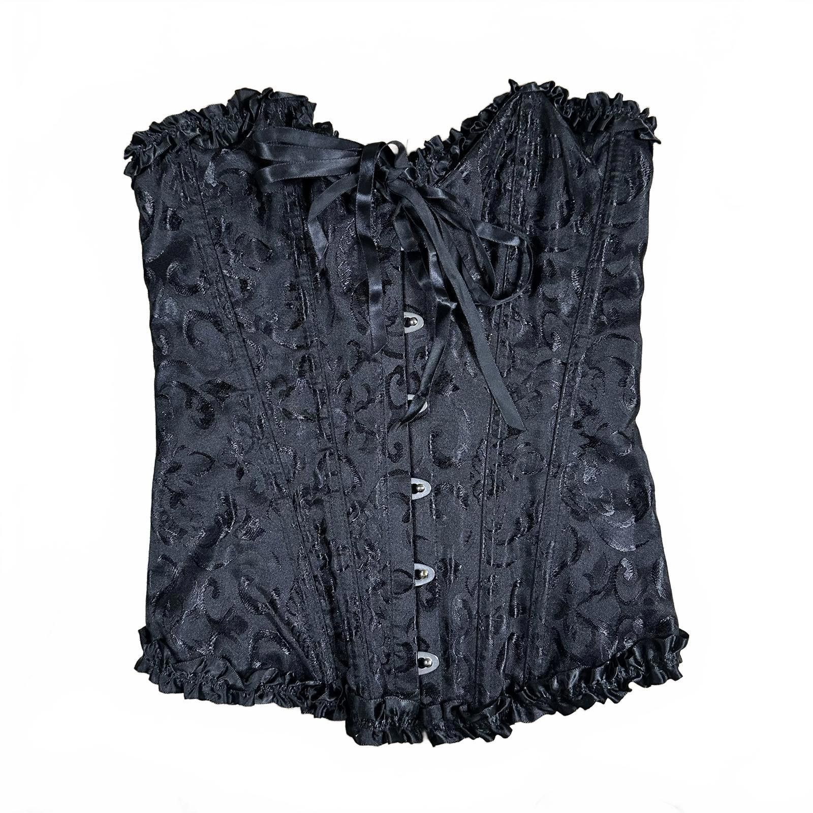 Romeo Gigli Corset Top Size Black Small Size S / US 4 / IT 40 - 1 Thumbnail