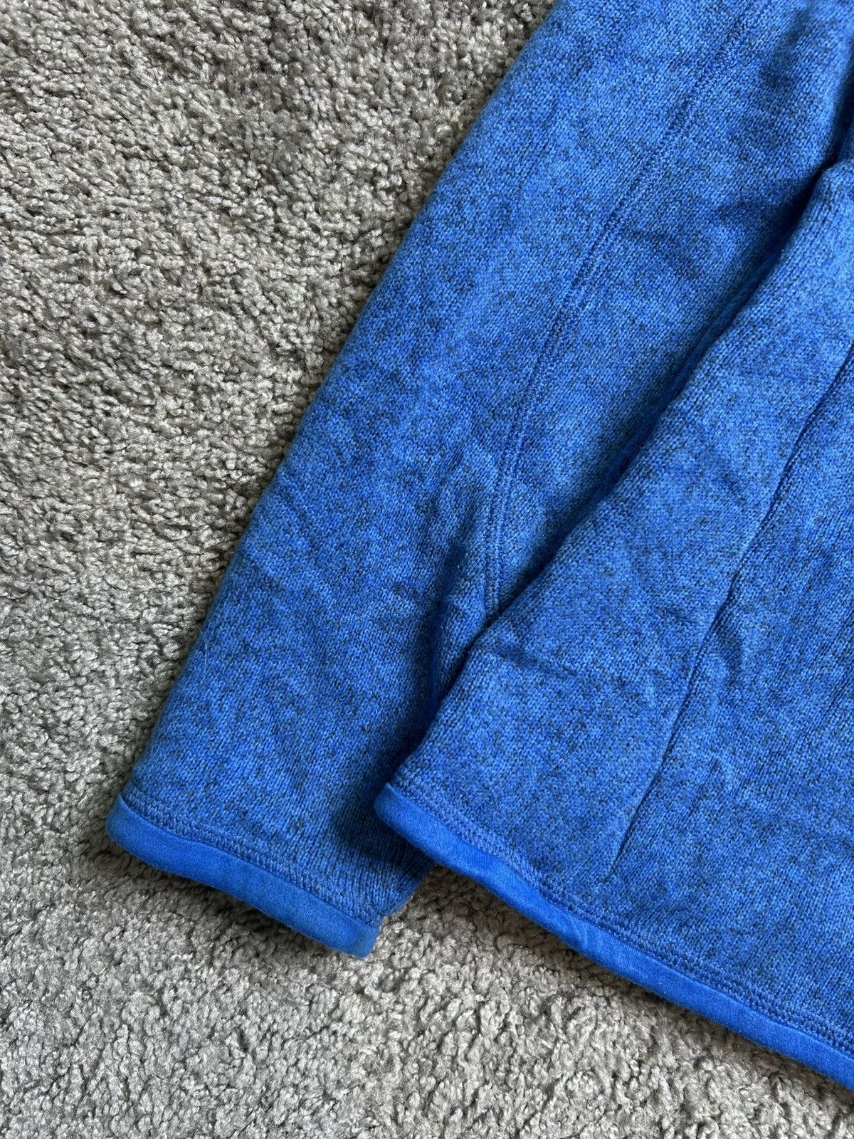 Patagonia Vintage 90s Patagonia Better Sweater Quarter Zip Blue Size US S / EU 44-46 / 1 - 4 Thumbnail