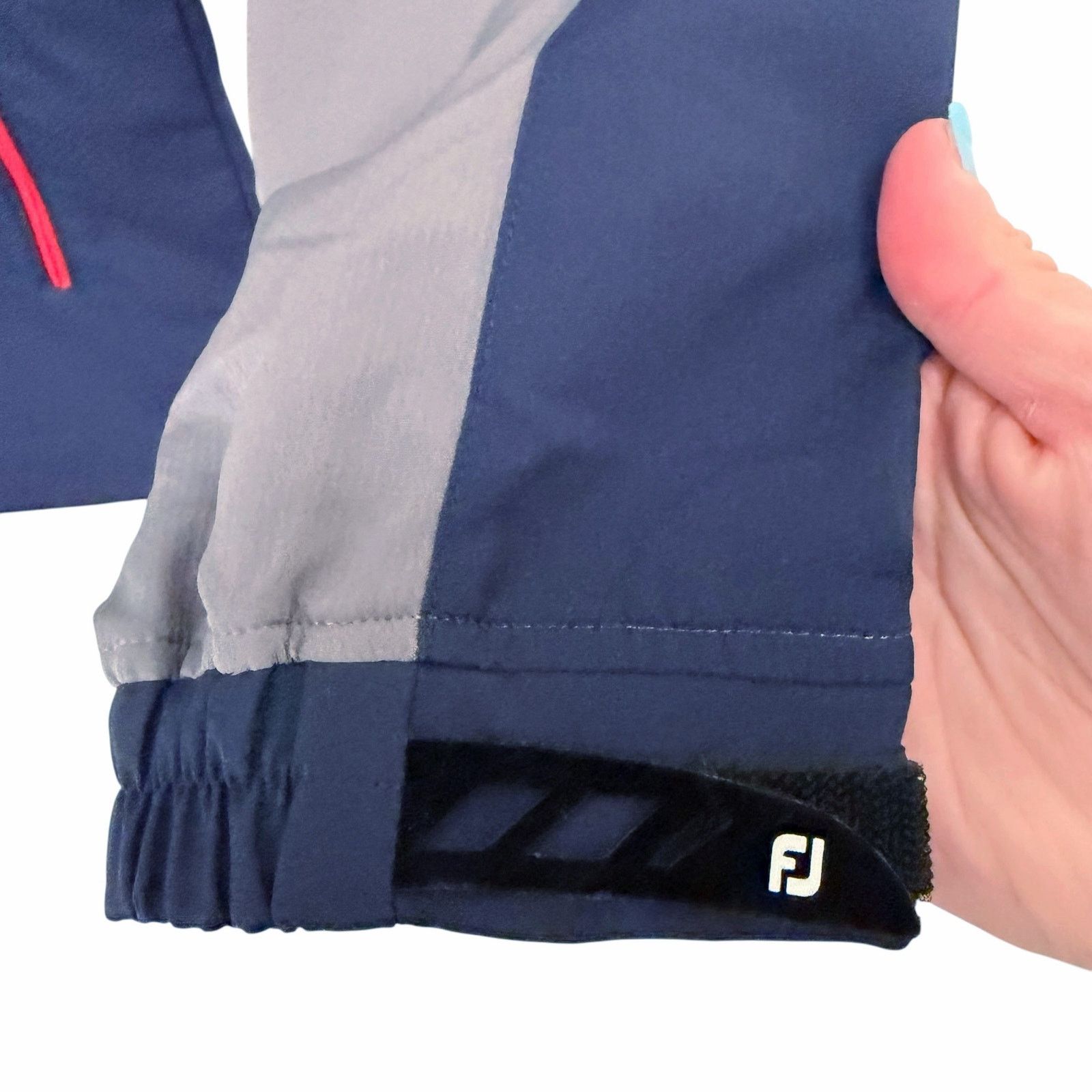 Footjoy Footjoy Navy Blue Gay Quarter Zip Windbreaker Sz L Size US L / EU 52-54 / 3 - 3 Thumbnail