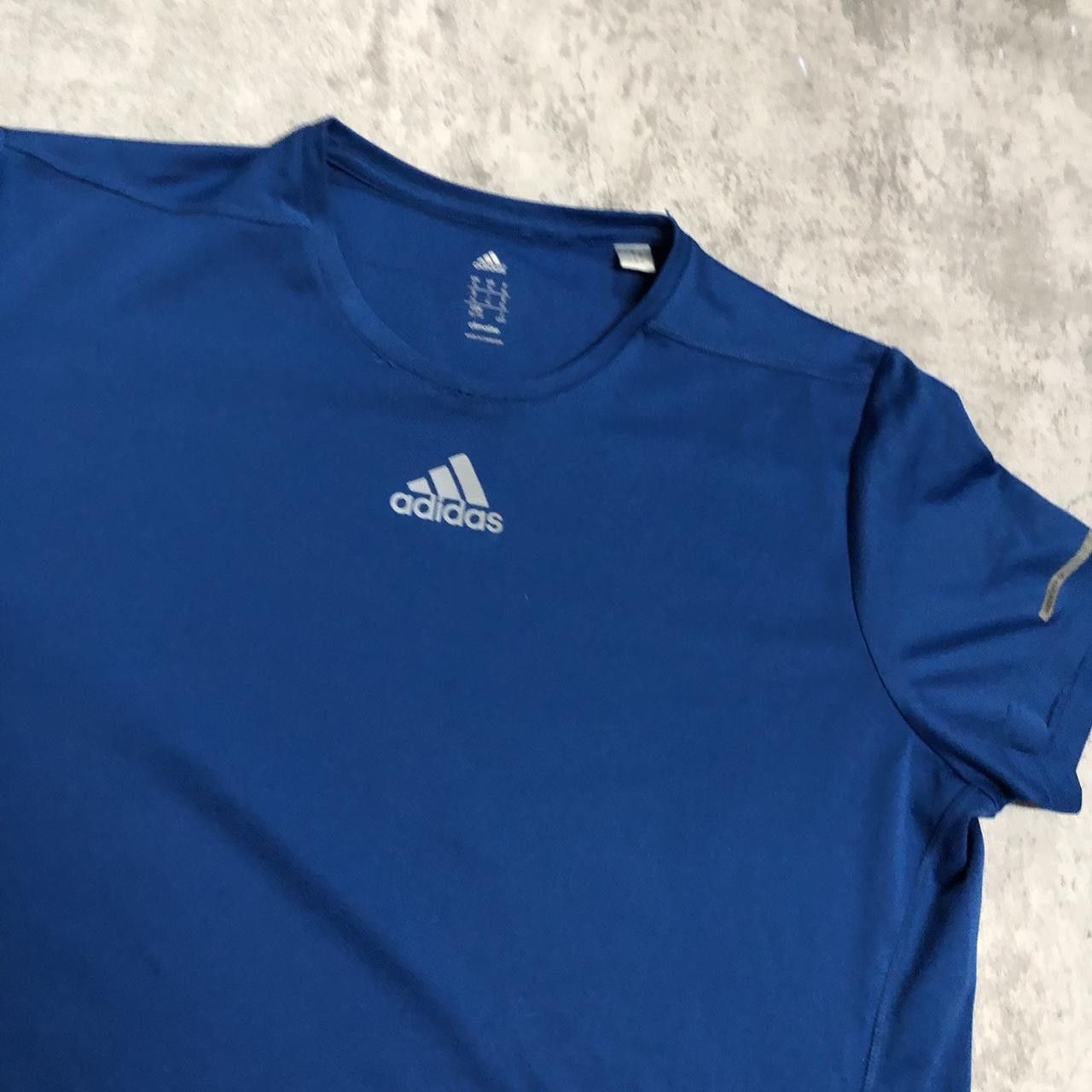 Adidas Adidas Climilite blue running t-shirt #running #activewear Size US XL / EU 56 / 4 - 2 Thumbnail