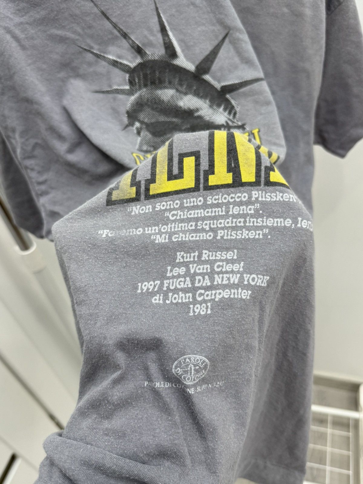 Band Tees Escape From New York 1981 Movie T-Shirt Very Rare Size US L / EU 52-54 / 3 - 2 Thumbnail