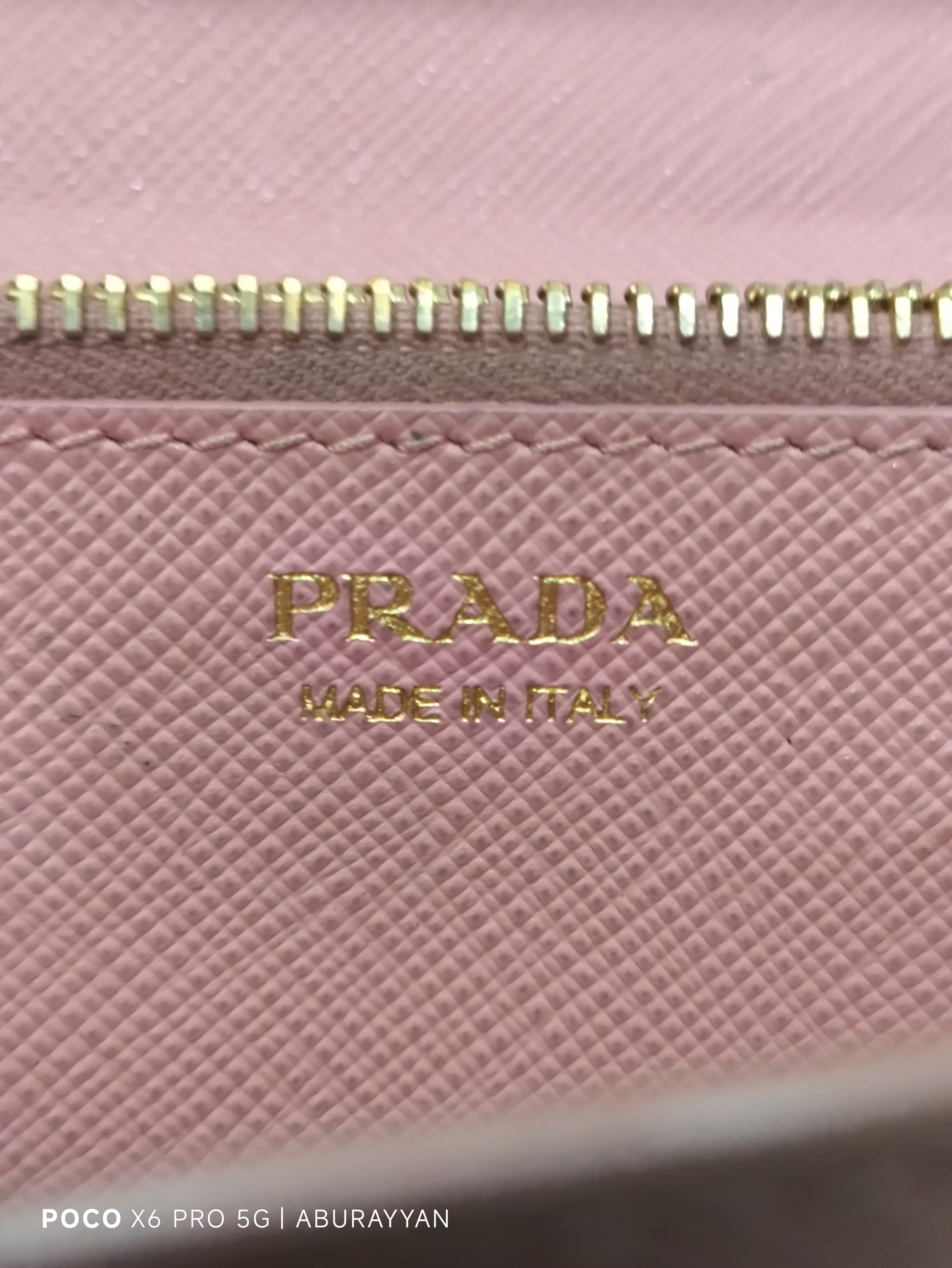Prada Prada Saffiano Leather Continental Wallet In Begoniarosa Size ONE SIZE - 9 Thumbnail