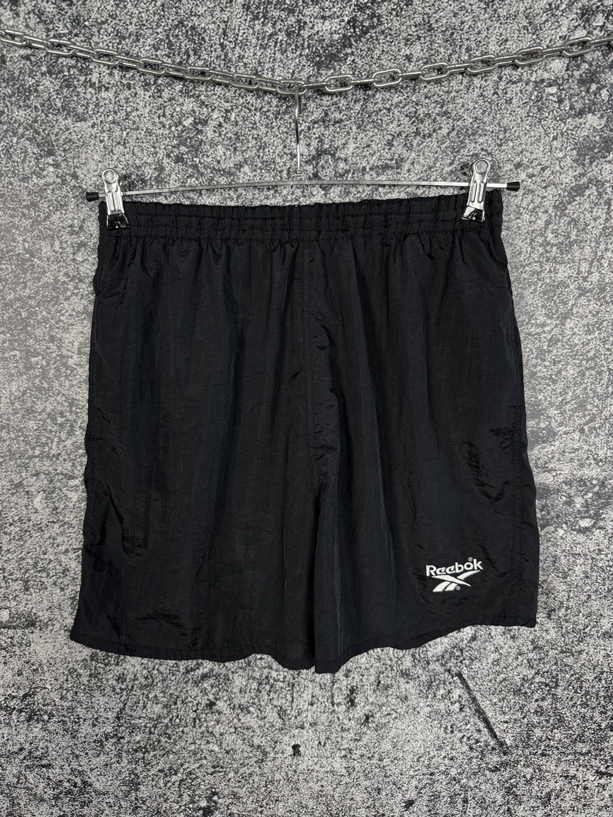 Reebok Reebok Vintage Nylon Shorts Sprinter Boxer Athletic Size M Size US 34 / EU 50 - 1 Thumbnail