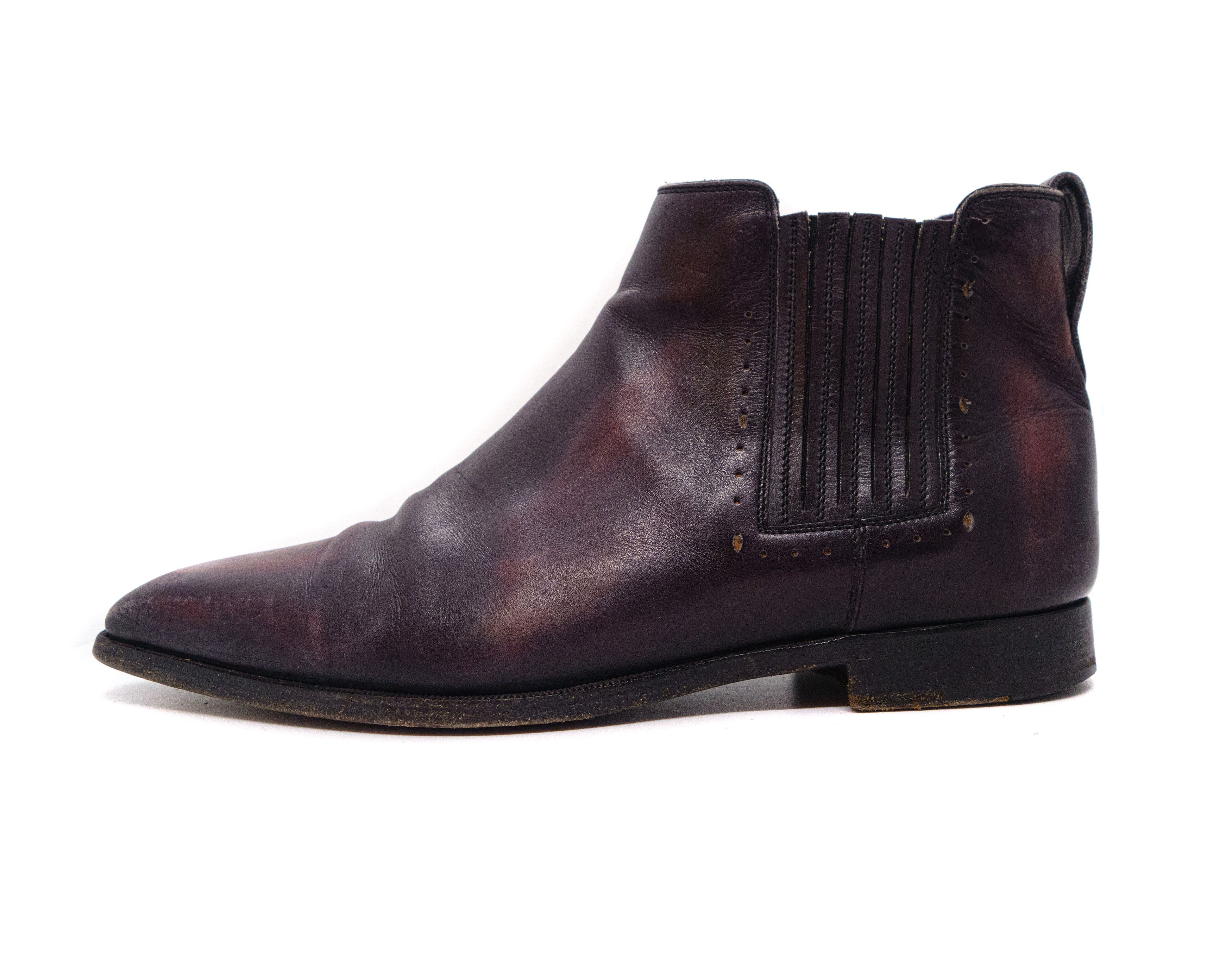 Berluti × Haider Ackermann FW17 Keith Austin Boots | Grailed