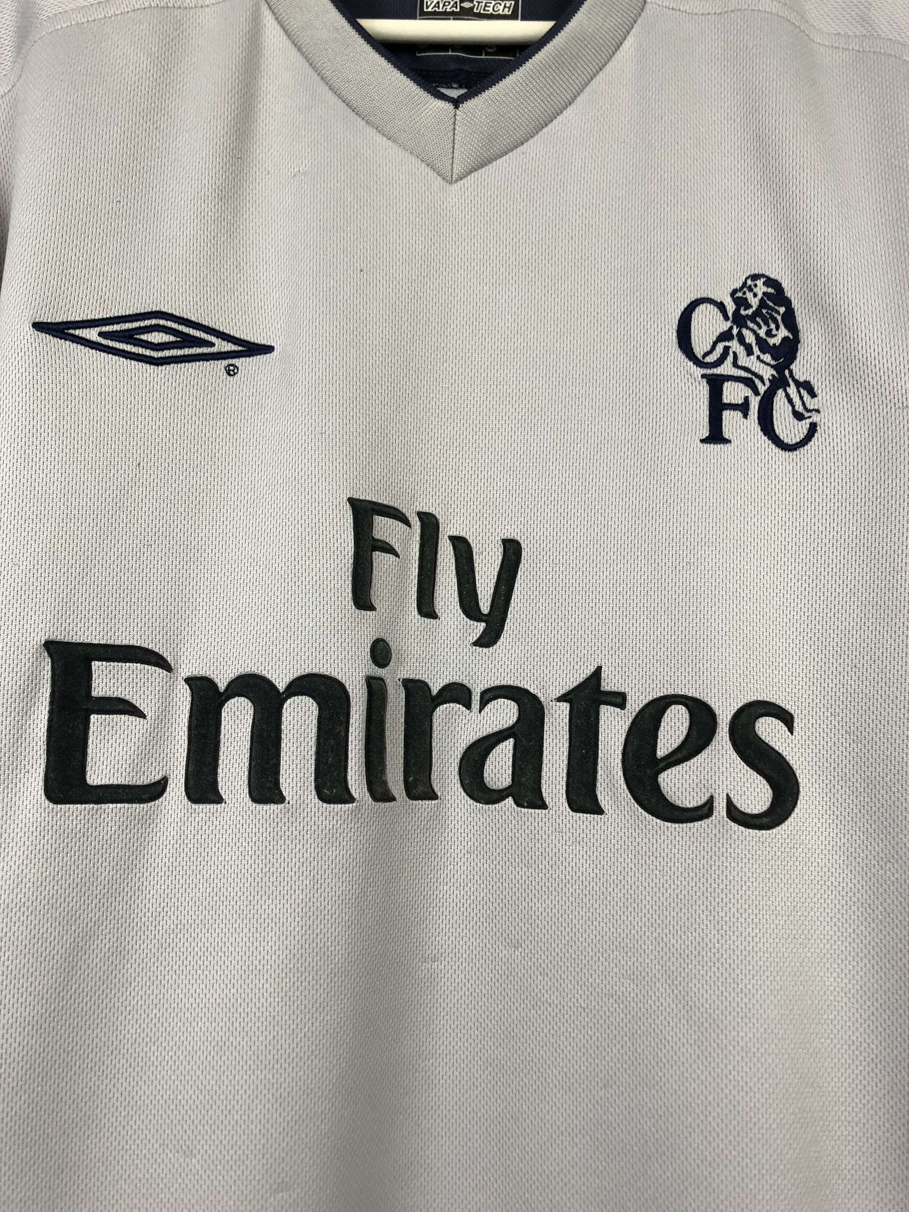 Umbro Chelsea Goalkeeper football shirt 2003 #23 Cudicini Jersey Size US M / EU 48-50 / 2 - 5 Thumbnail