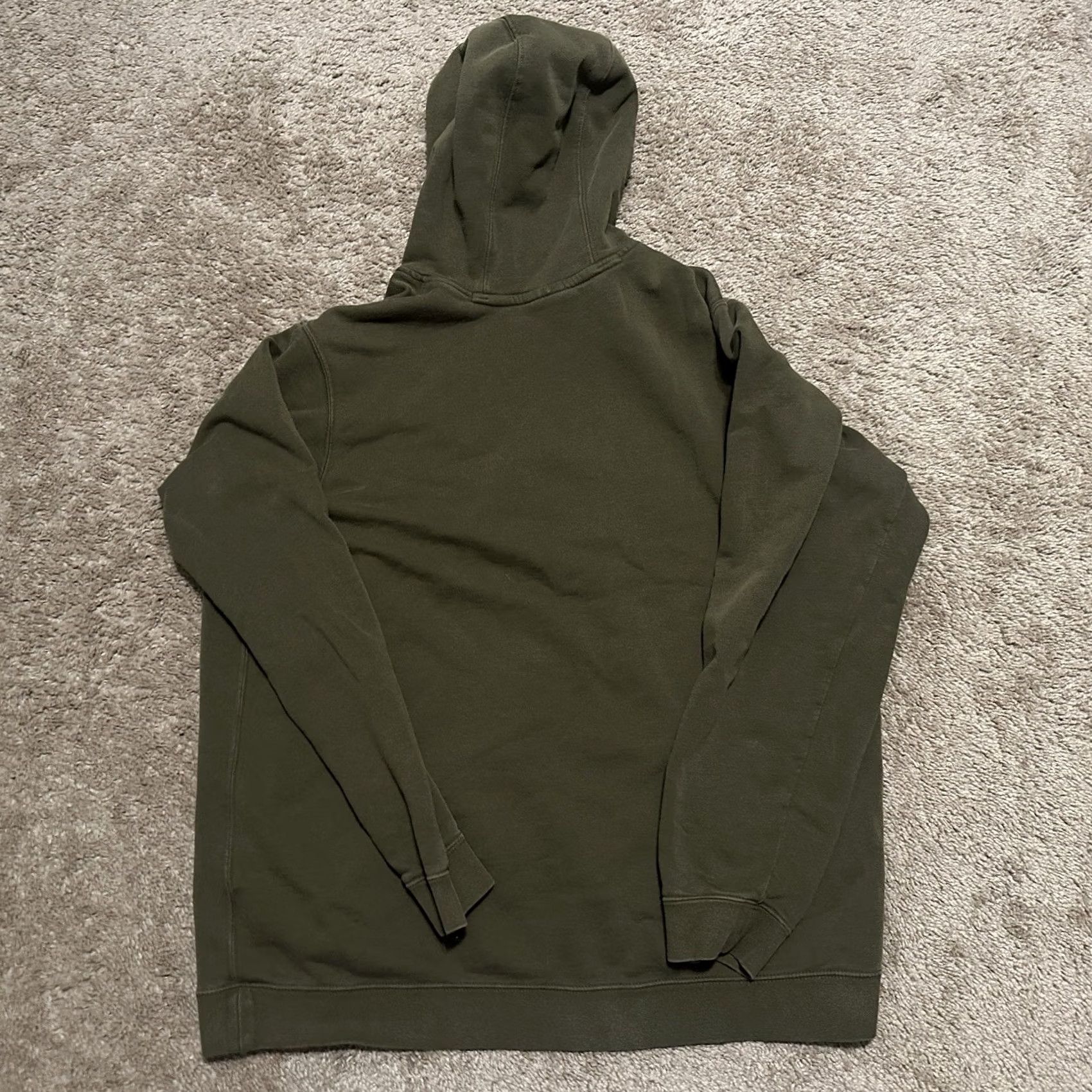 Nike Nike Hoodie Mens XL Pullover JDI Swoosh Box Logo Olive Green Logo All Seasons Hooded Pockets Sportswear Sweatshirt Size XL Mens Size US XL / EU 56 / 4 - 5 Thumbnail