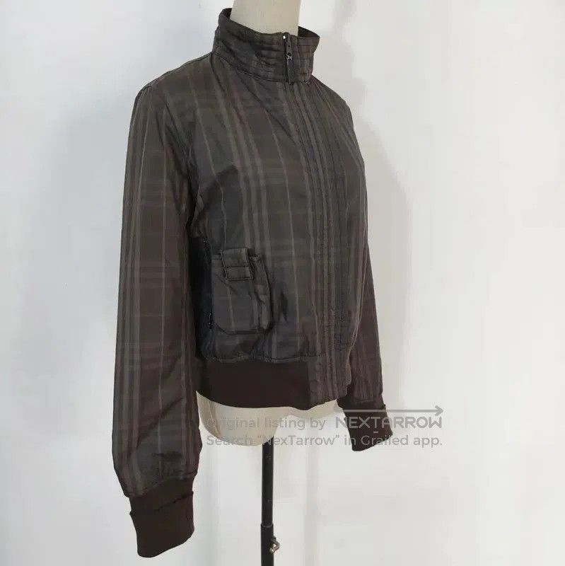 Burberry Burberry Brown Plaid Spring Jacket. Size L / US 10 / IT 46 - 2 Thumbnail