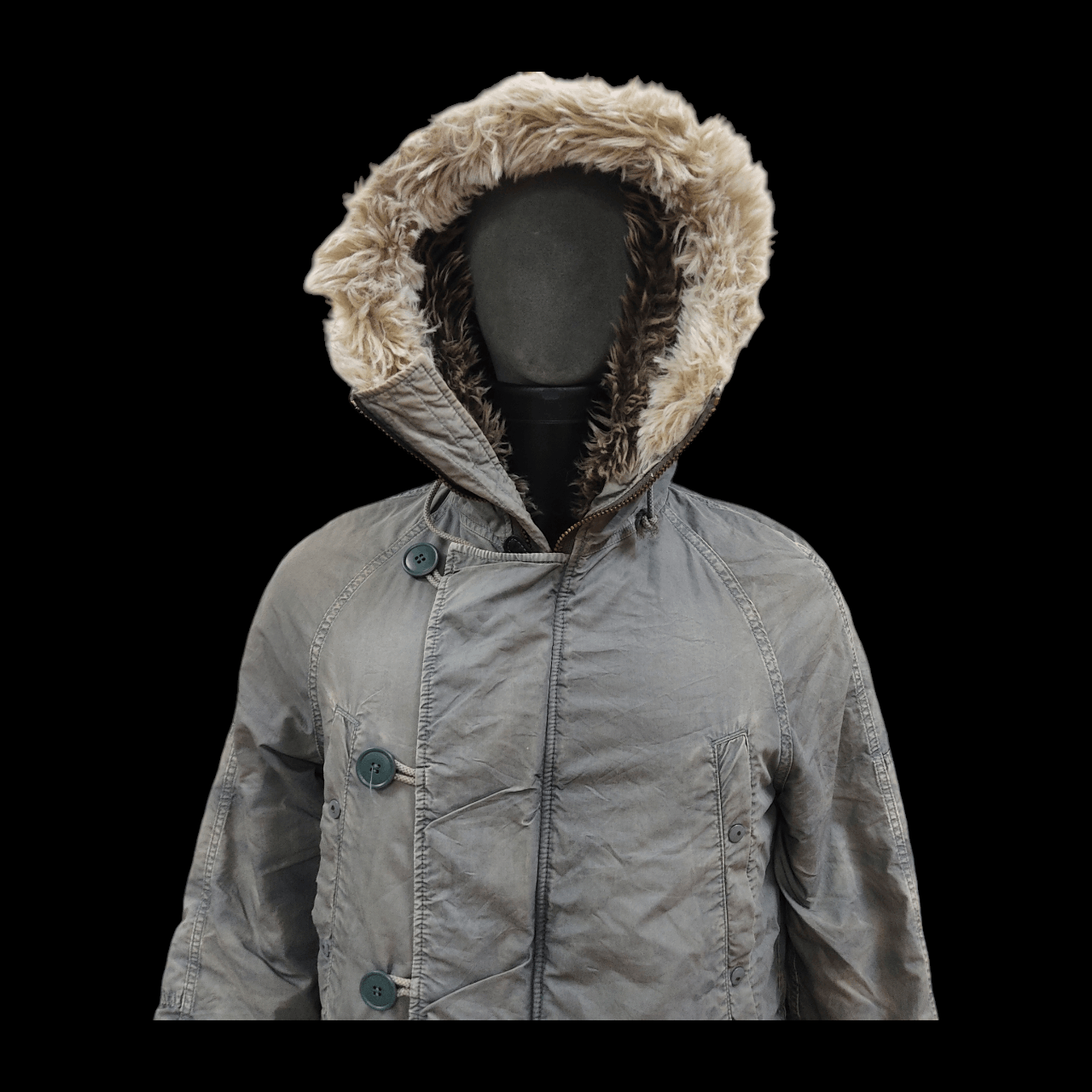 Japanese Brand DENIM & DUNGAREE Type N-3B Extreme Weather Parka Jacket Size US S / EU 44-46 / 1 - 4 Thumbnail
