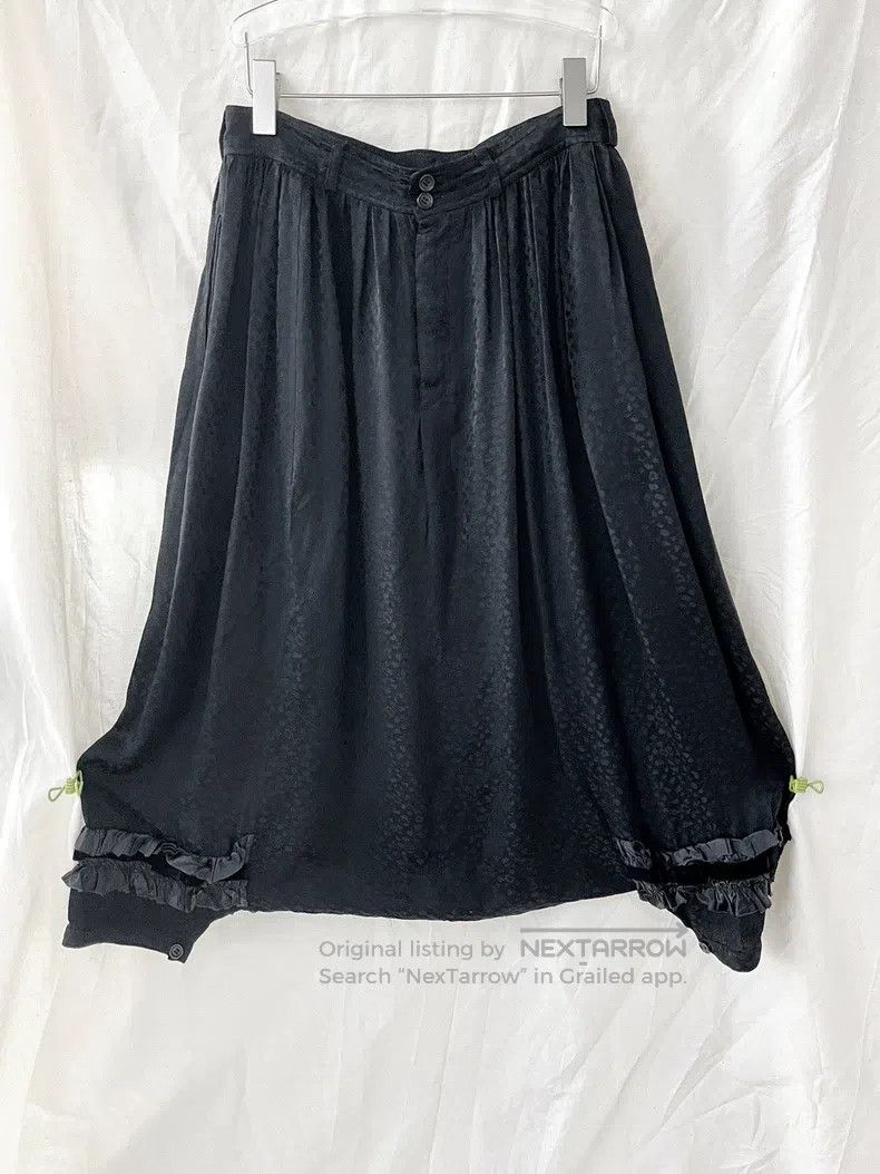 Comme des Garcons Comme Des Garcons size S Dark pattern low-rise gathered la Size 23" - 1 Thumbnail